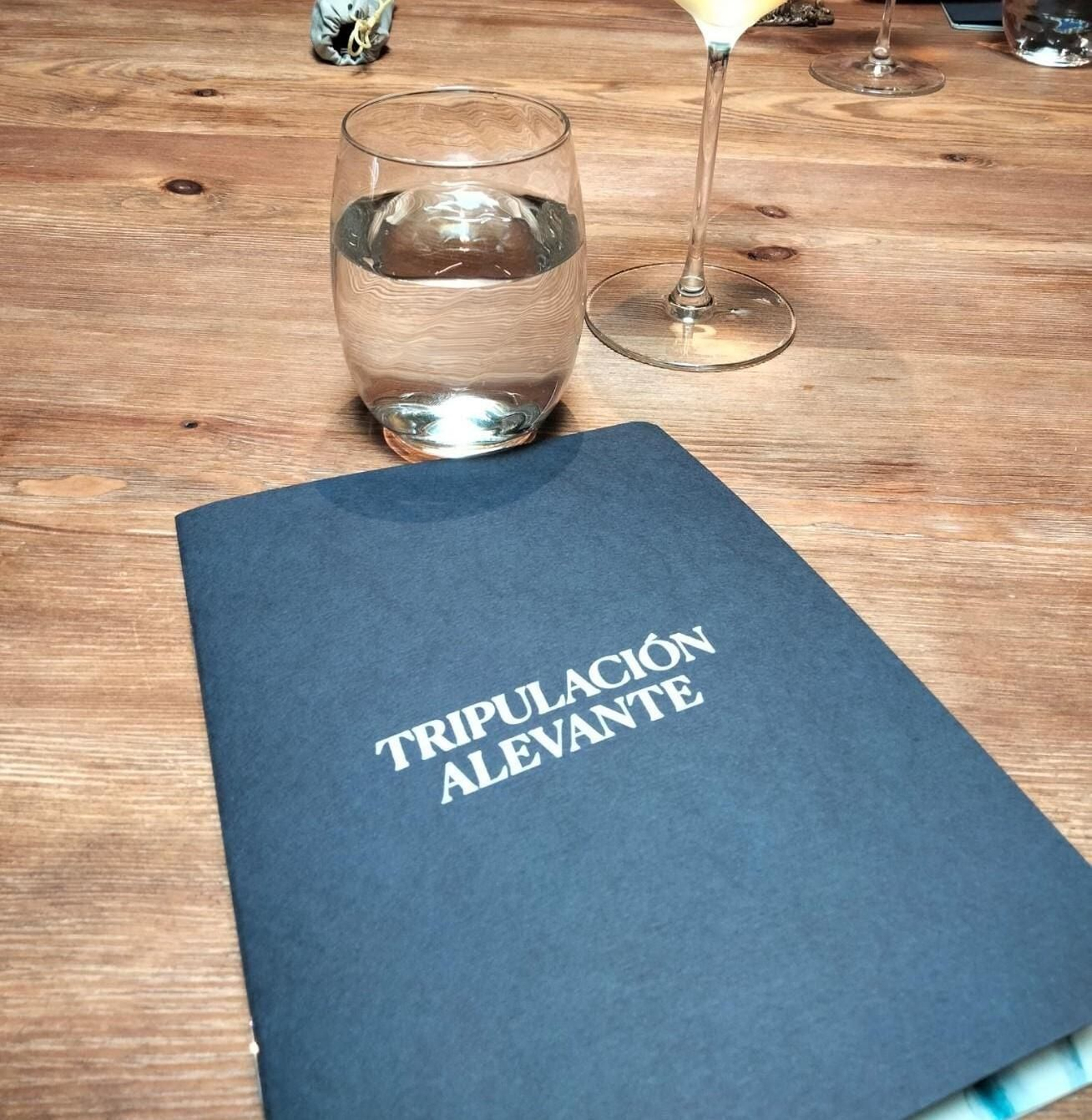 Cuaderno de a bordo de la tripulación Alevante