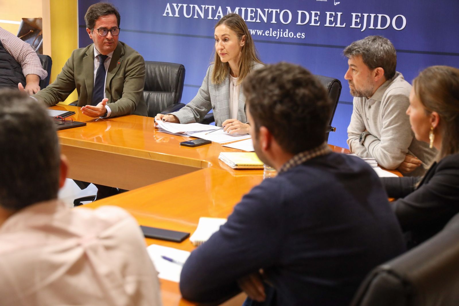 Junta de gobierno en el Ayuntamiento de El Ejido.