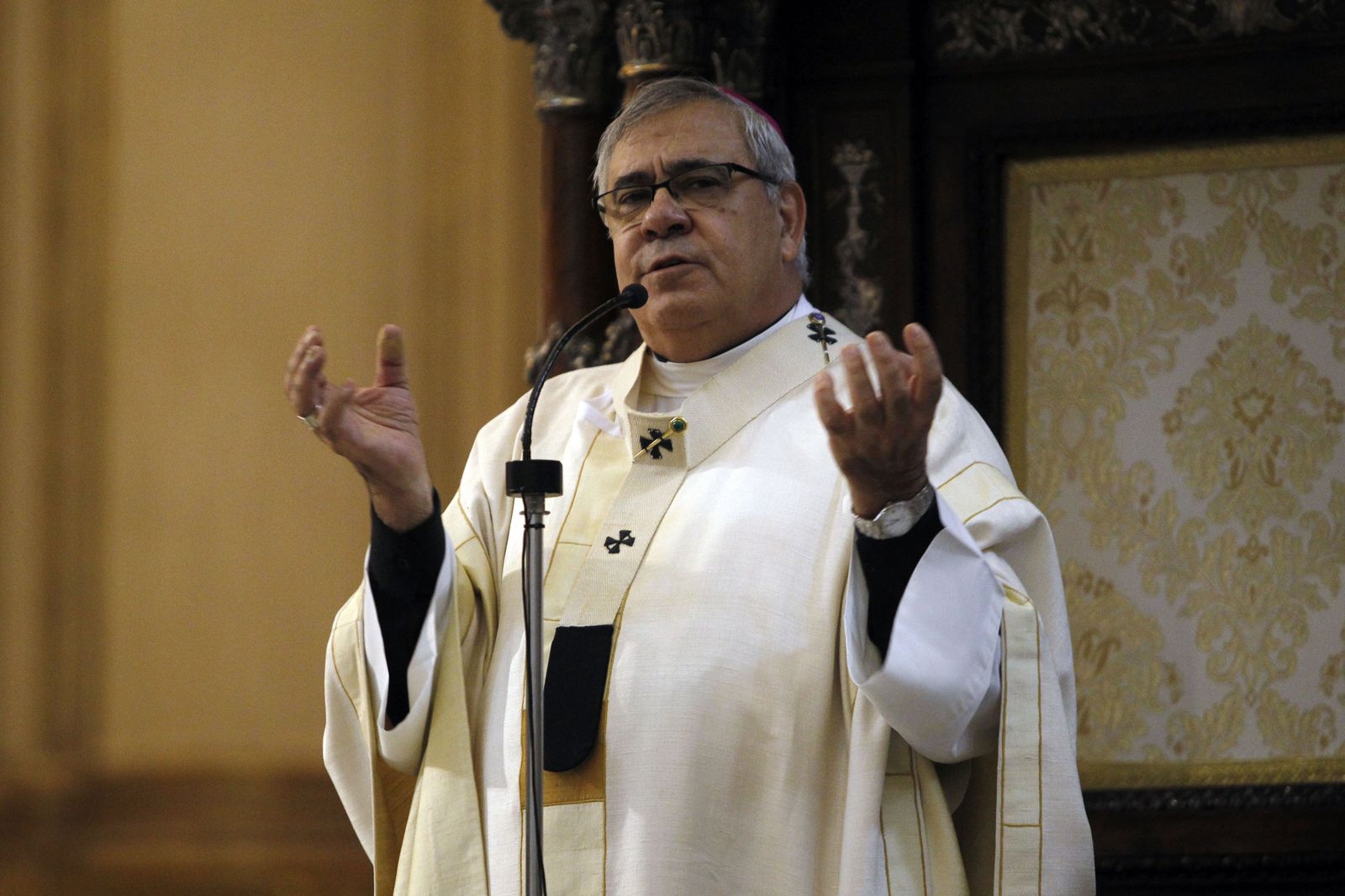 Monseñor Martínez, en una imagen de archivo.