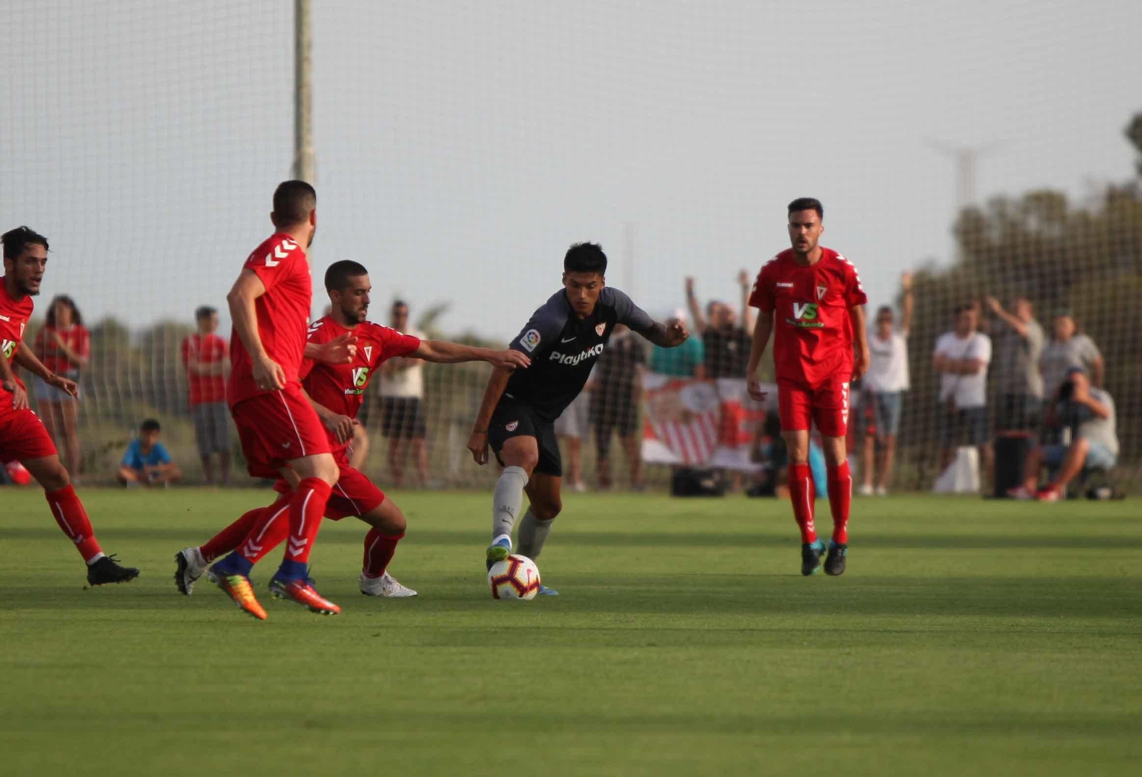 Las imágenes del Murcia-Sevilla de pretemporada