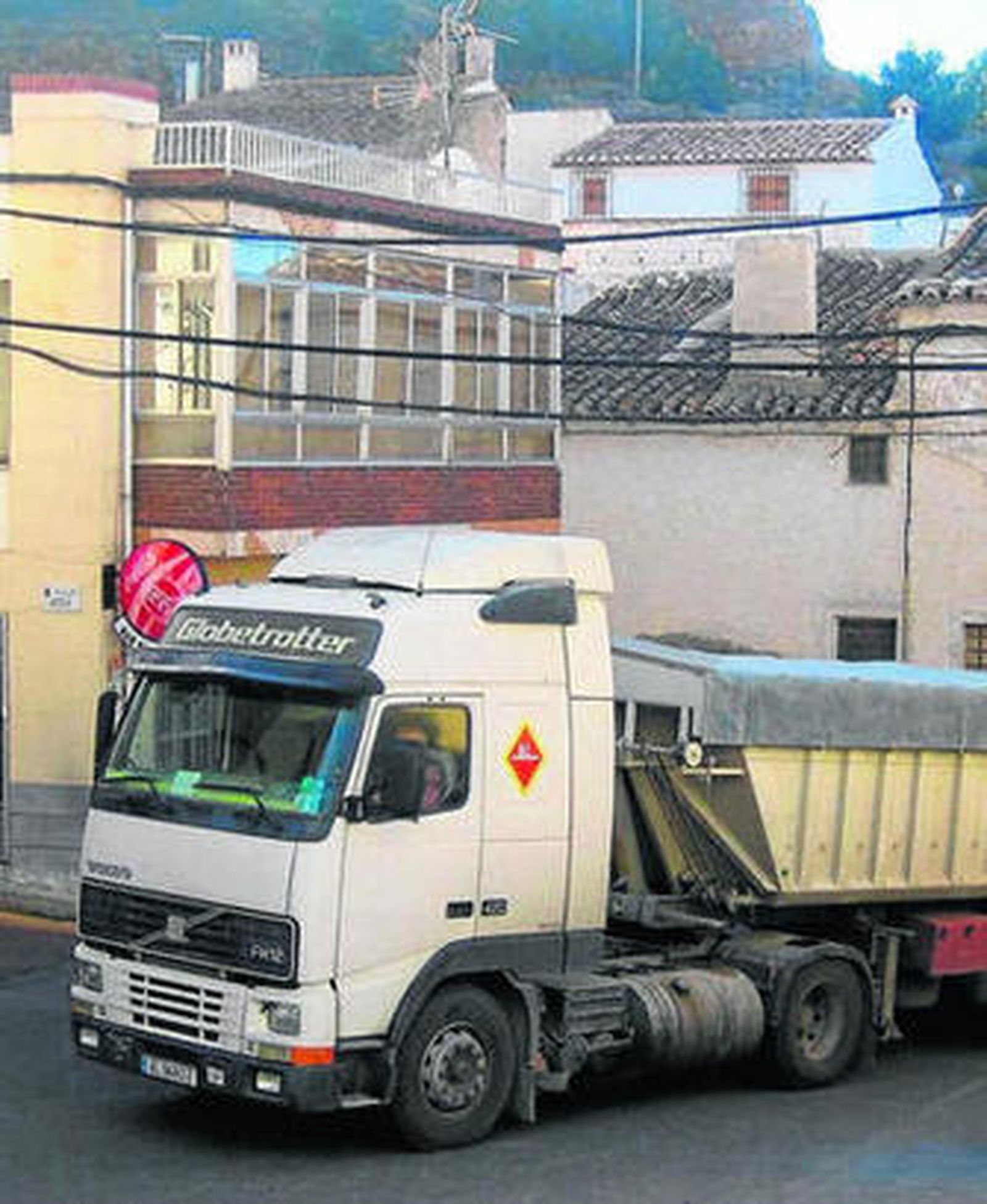 Los camiones pueden desaparecer de las calles de Oria.