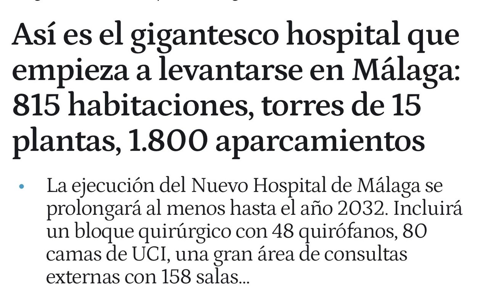 A Málaga que no le falte de ná