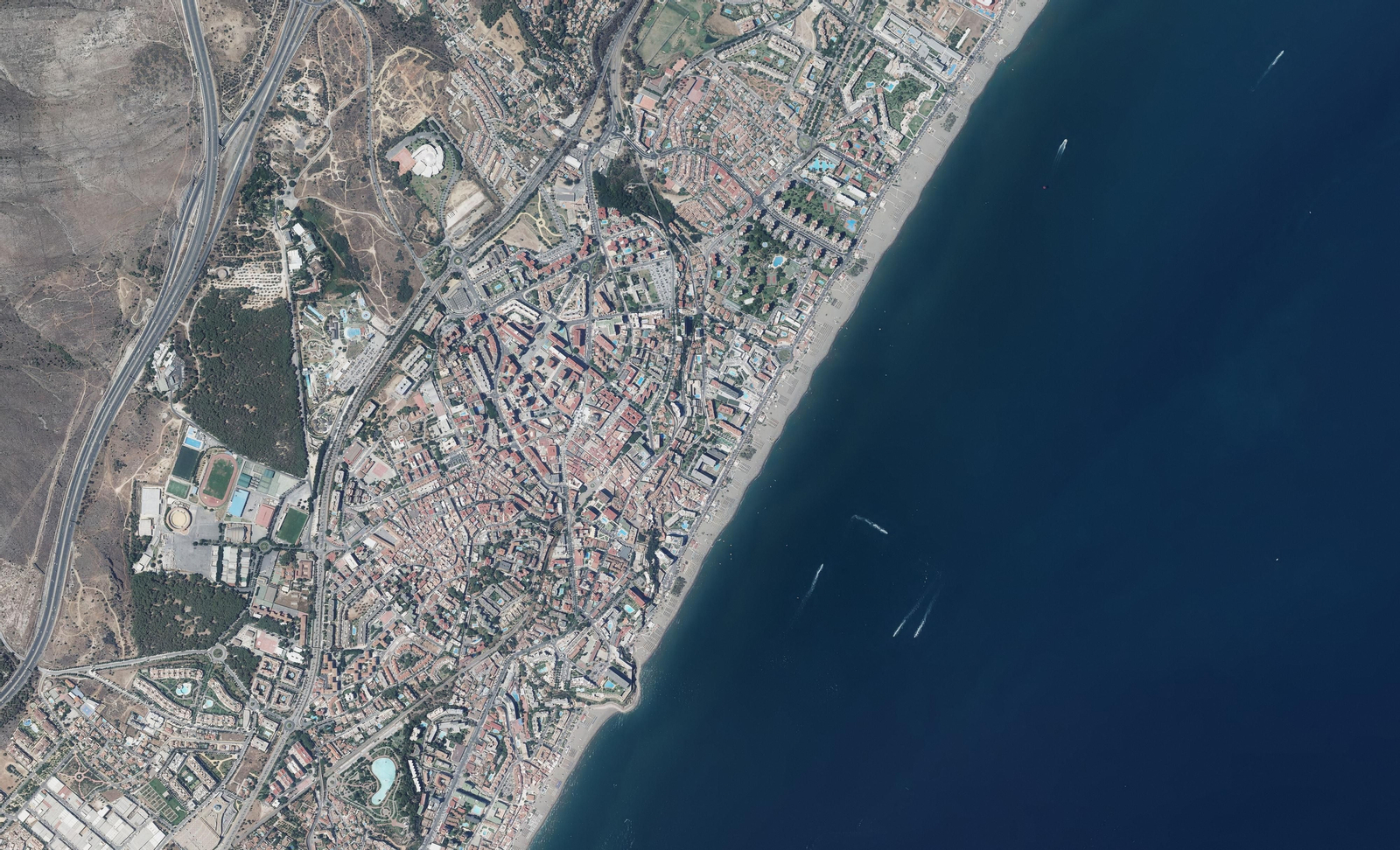 Vista aérea de Torremolinos 2019 Vista aérea de Torremolinos 2019