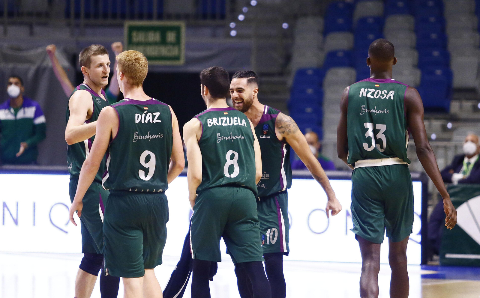 Los cinco años de Adam Waczynski en el Unicaja, en fotos