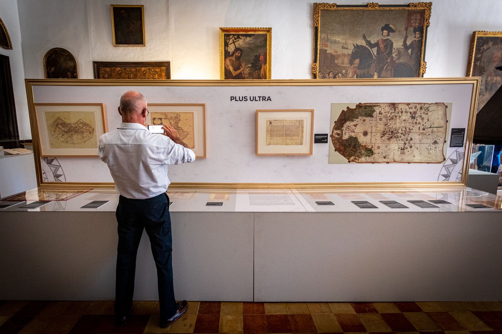 Imágenes de la exposición La fábrica del mundo en Sanlúcar