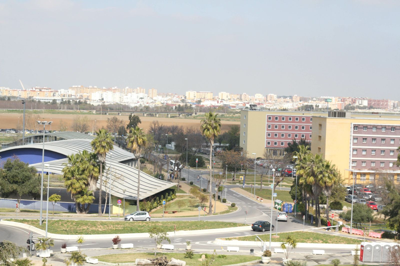 Imagen general del campus de la Universidad Pablo de Olavide