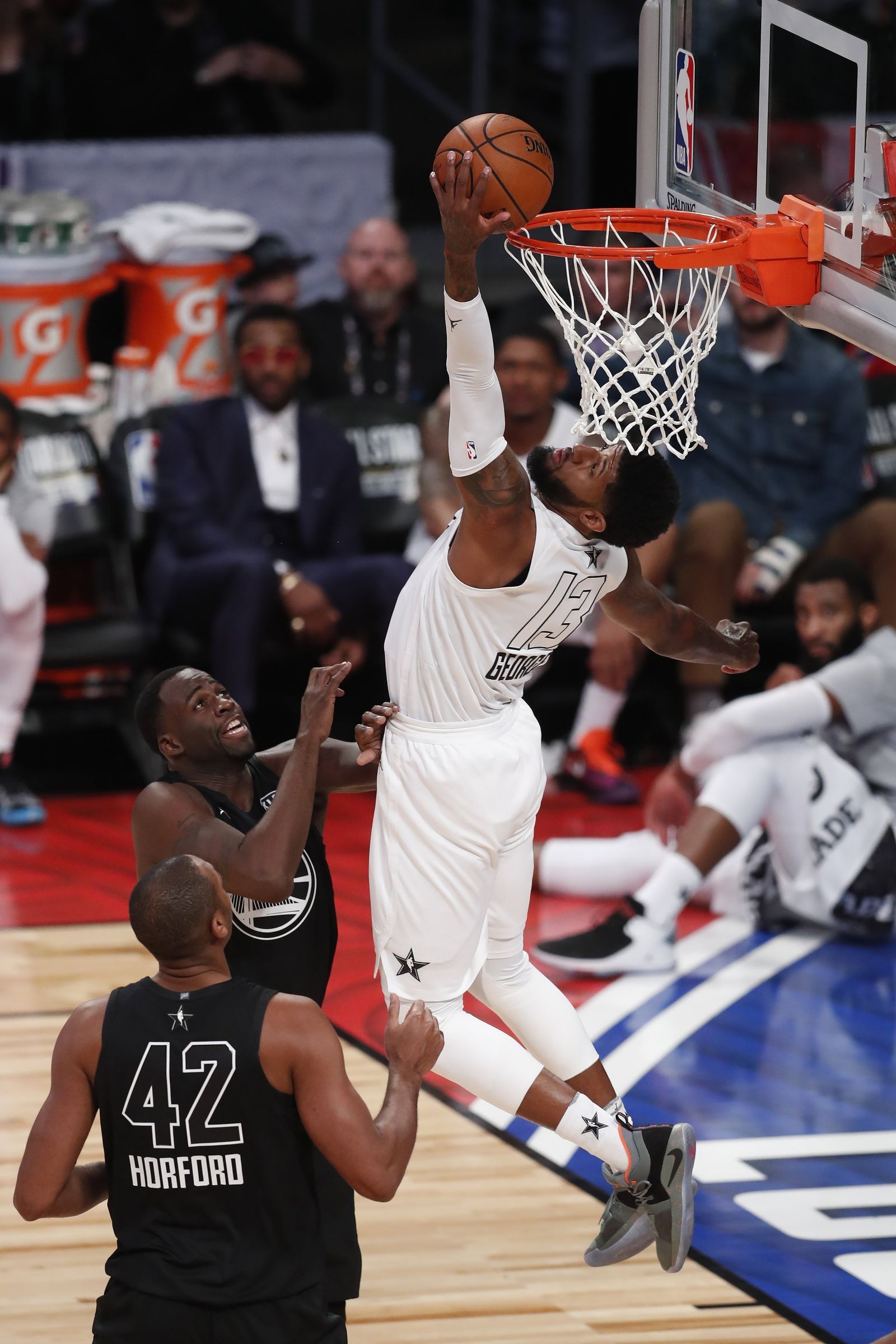 El partido del All-Star de la NBA, en imágenes