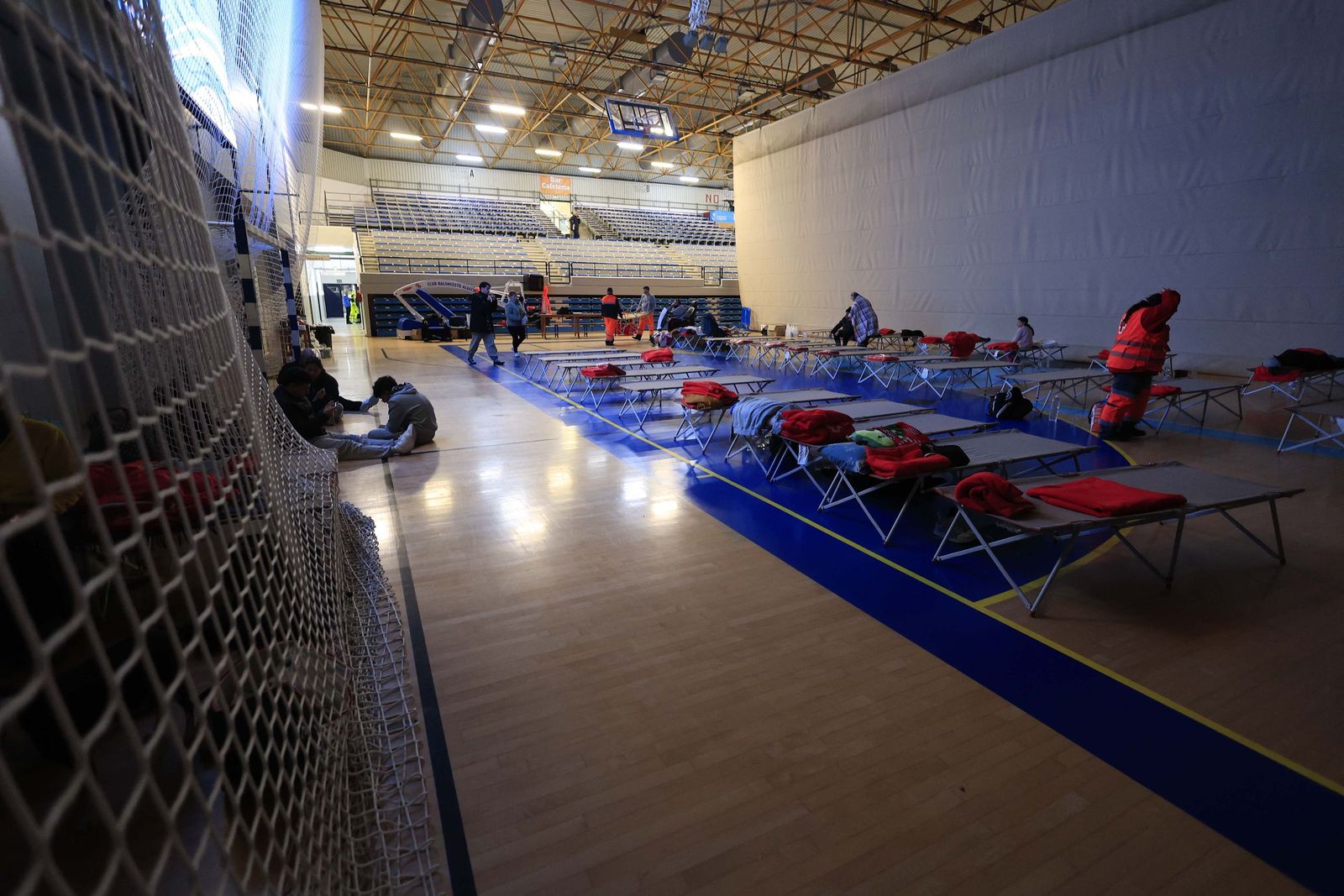 Fotos de los efectos de la borrasca Leonardo en Tarifa, Algeciras y Castellar