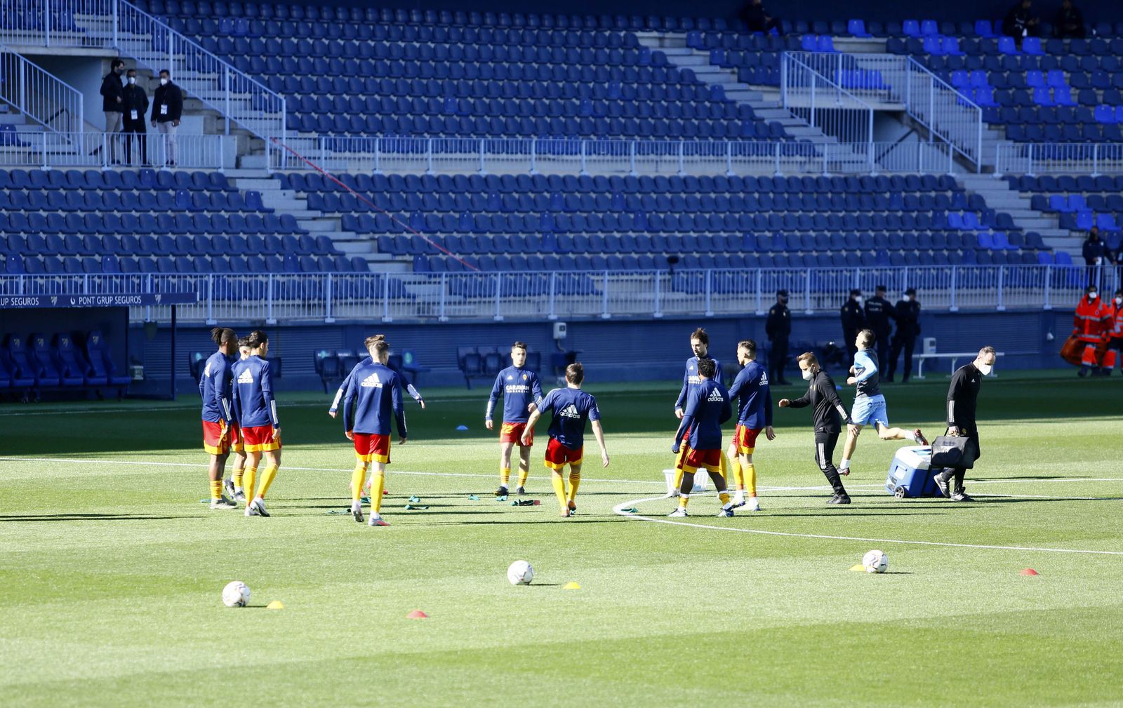 Las fotos del Málaga CF-Zaragoza