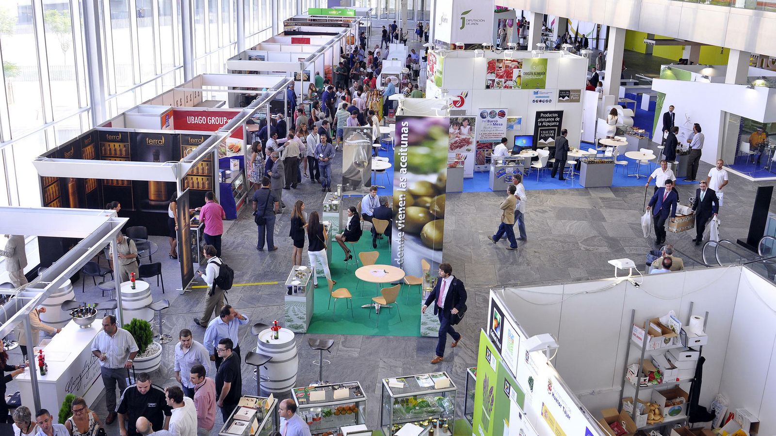 Imagen de archivo de los expositores de Andalucía Sabor en Fibes.