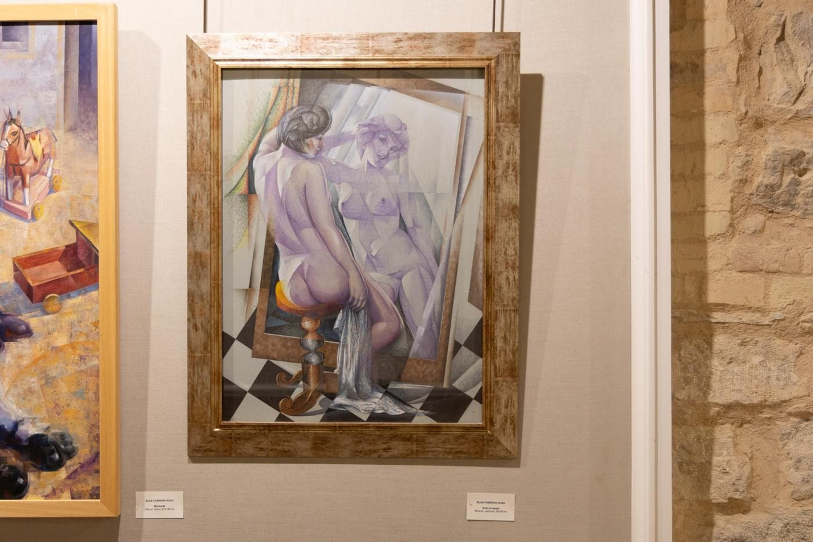 La exposición cuenta con obras de grandes firmas de artistas jienenses.