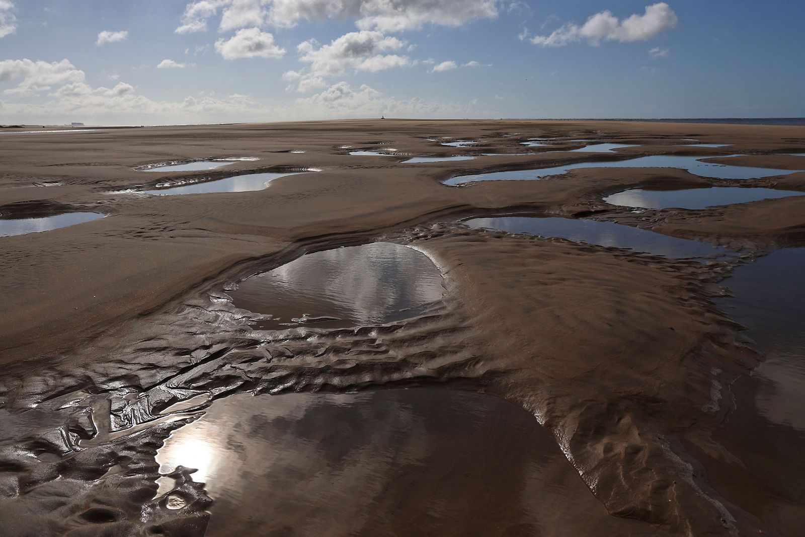 Las imágenes del Portil tras el paso de la borrasca Laurence
