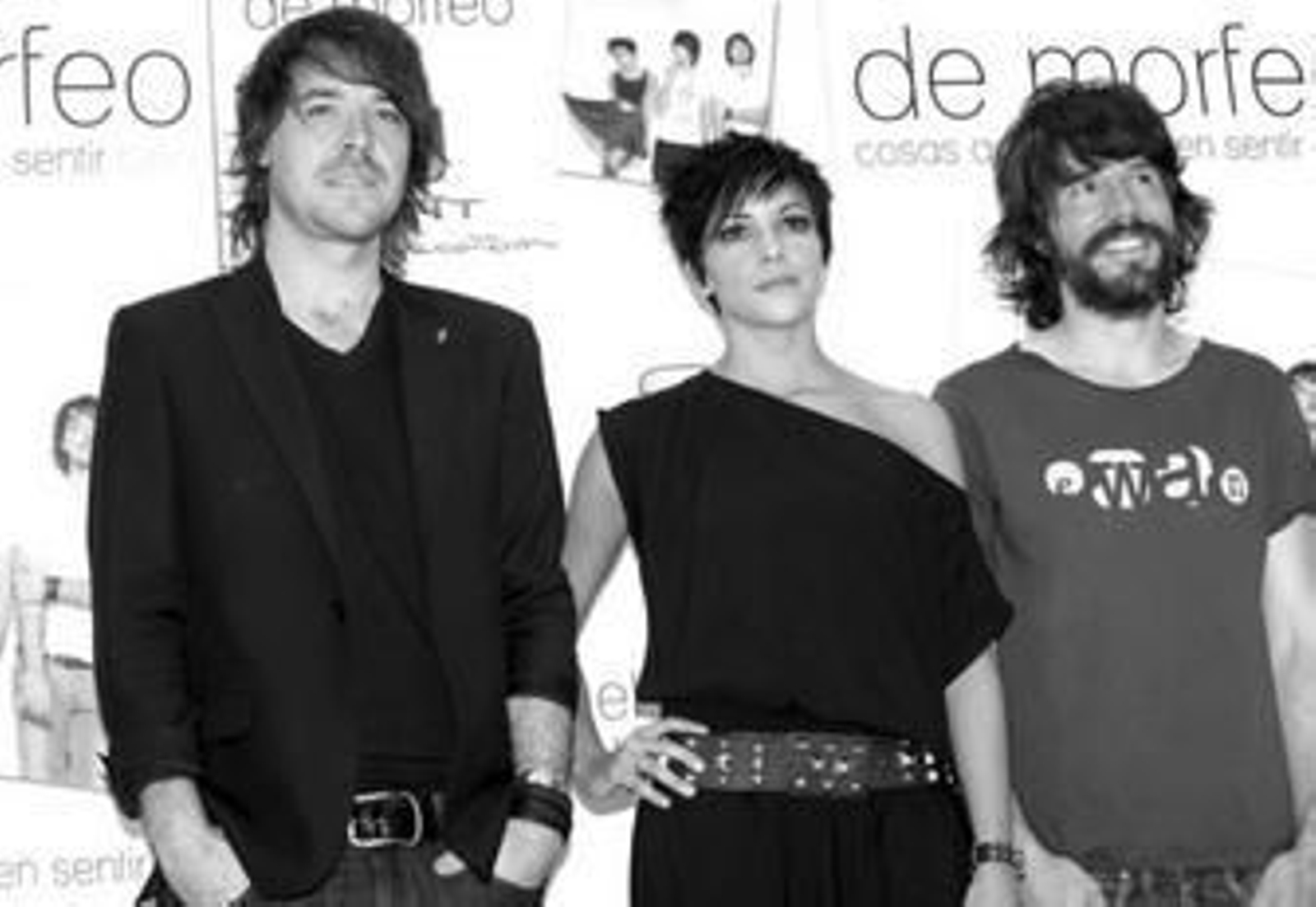Los tres componentes de El Sueño de Morfeo, en la presentación de 'Cosas que nos hacen sentir bien'. Los tres componentes de El Sueño de Morfeo, en la presentación de 'Cosas que nos hacen sentir bien'.