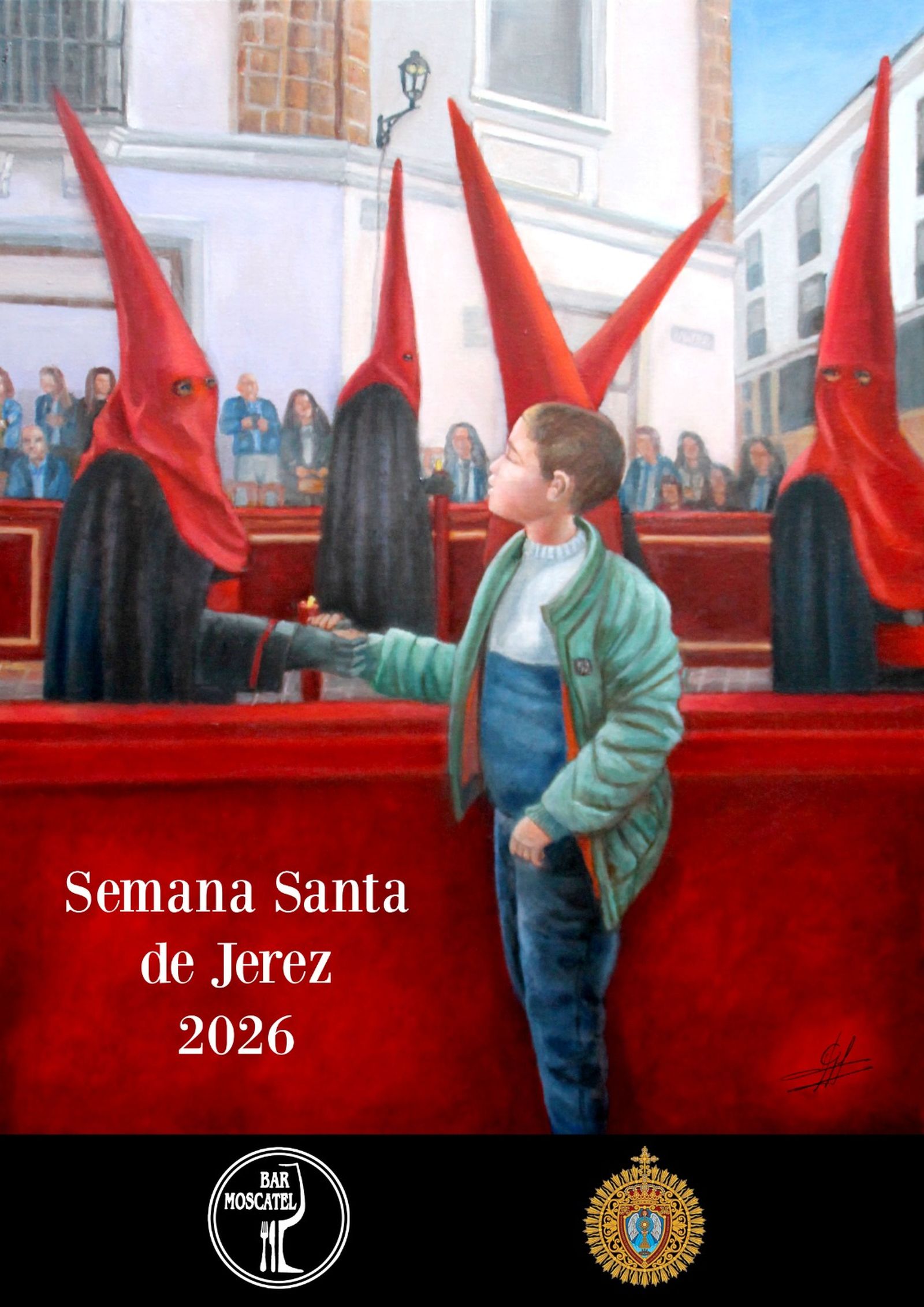 Cartel de la Hermandad de los Judíos 202, obra de David Quirós Bertolet.