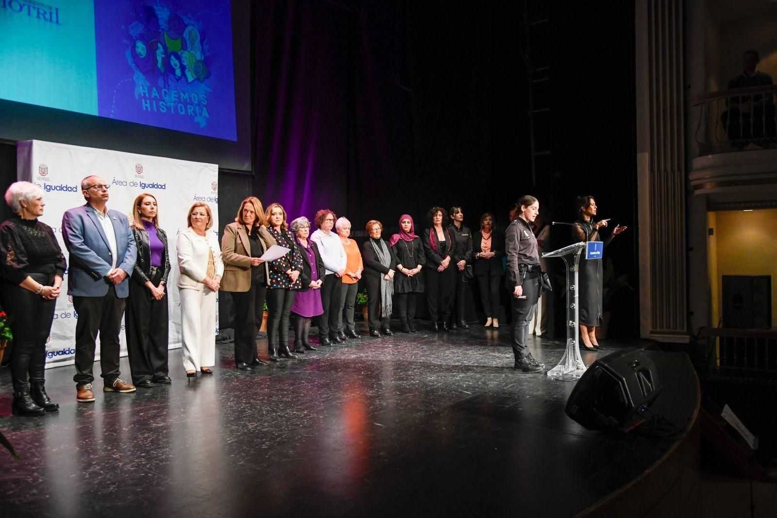 Motril conmemora el Día Internacional de la Mujer con una entrega de reconocimientos