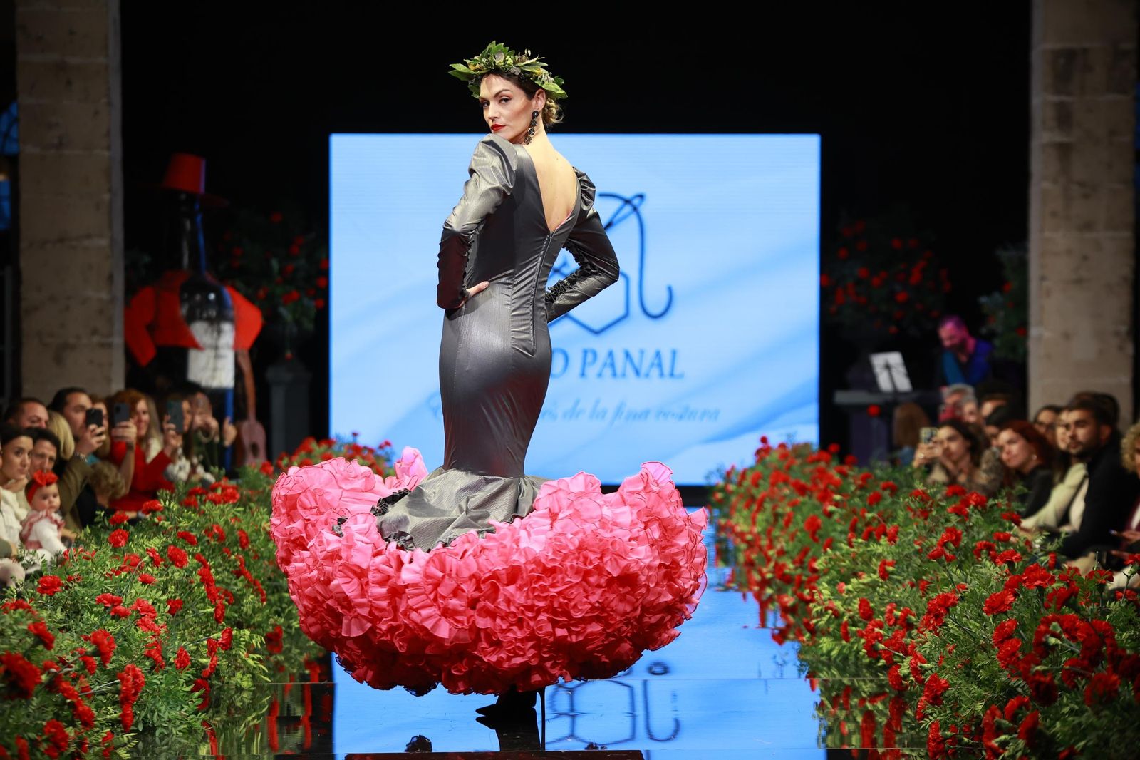 Desfile de David Panal en la Pasarela Flamenca Jerez Tío Pepe 2024
