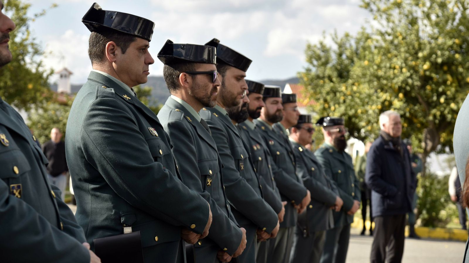 Las fotos del homenaje de Castellar a la Guardia Civil.
