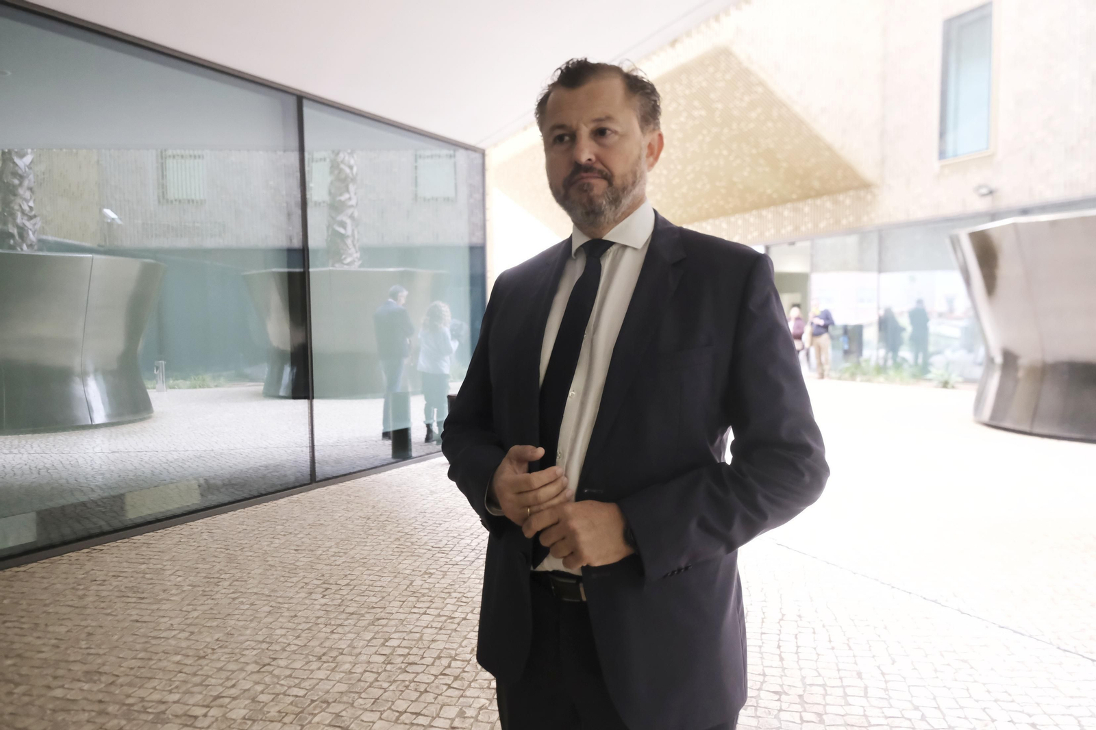 David Dorado, a su llegada a la Ciudad de la Justicia el pasado 9 de noviembre. David Dorado, a su llegada a la Ciudad de la Justicia el pasado 9 de noviembre.