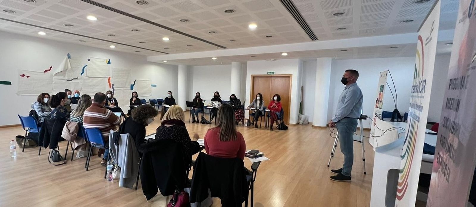 Momento de la mesa de trabajo del Plan ERACIS.