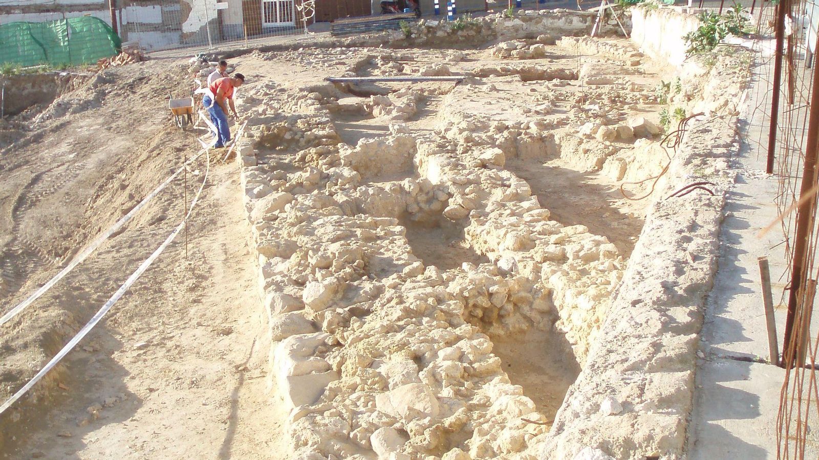 Imagen de las excavaciones en 2006.