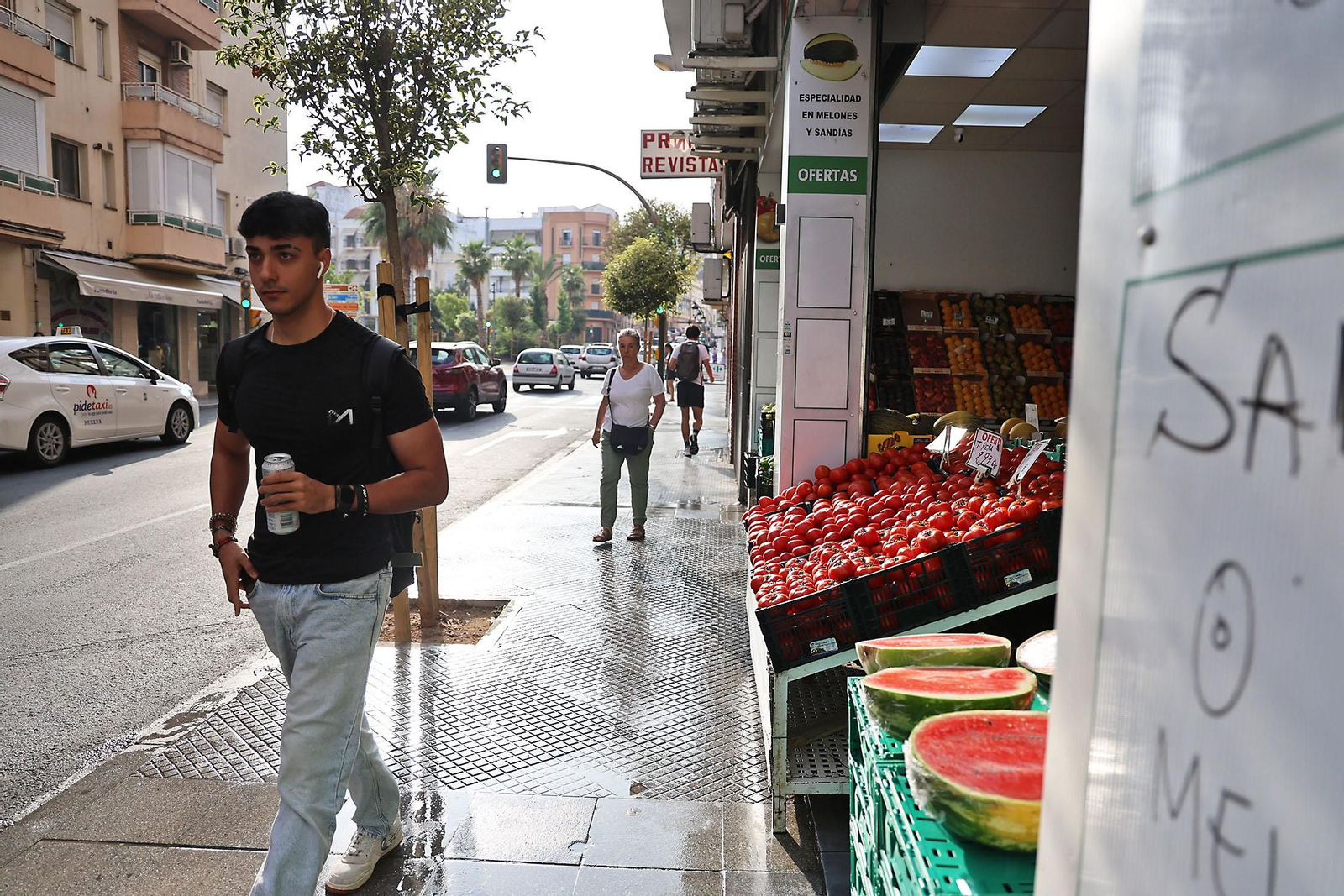 La Plaza de La Merced, un remanso de paz en las mañanas de verano