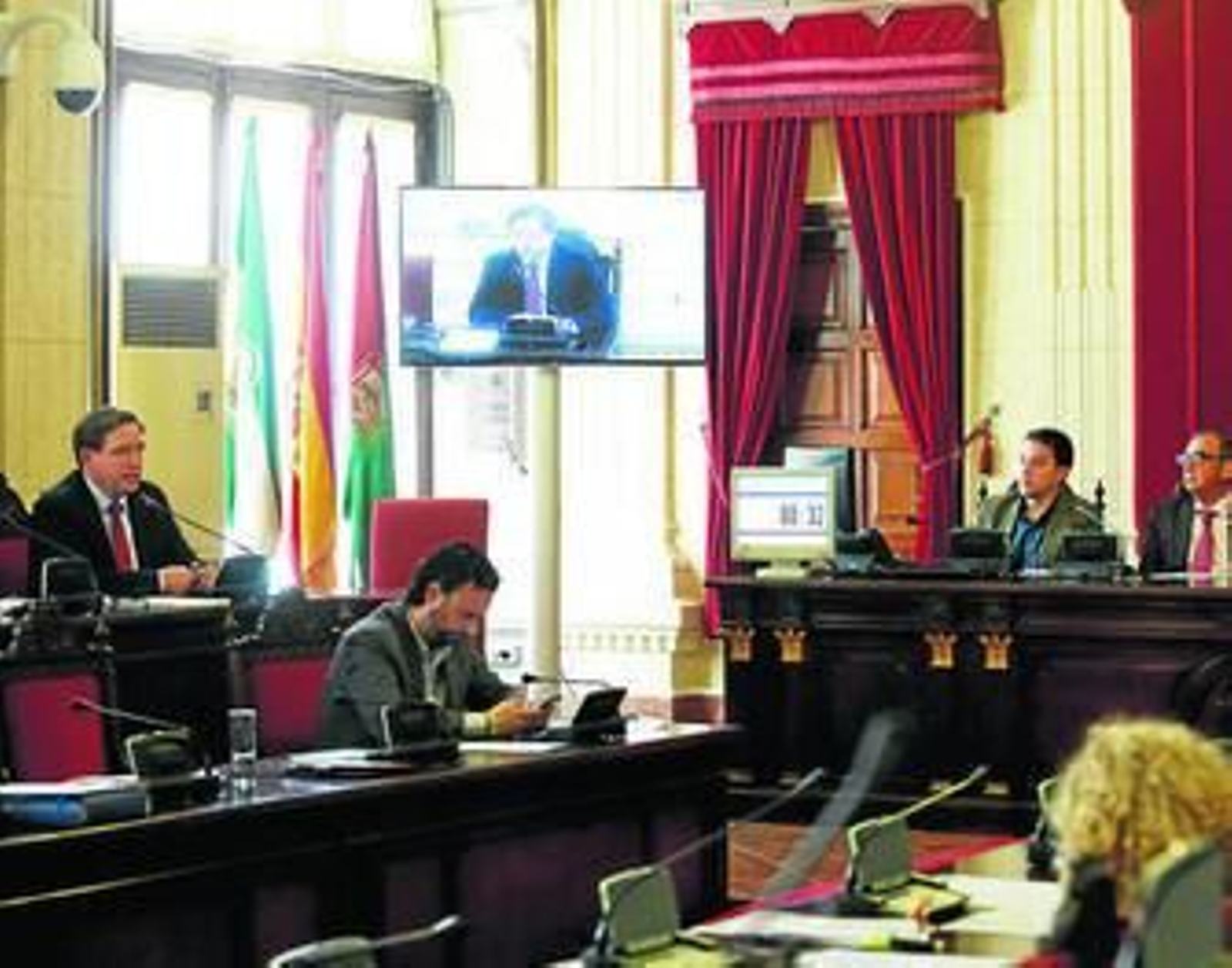 Sesión de la comisión de investigación de Limasa el pasado mes.