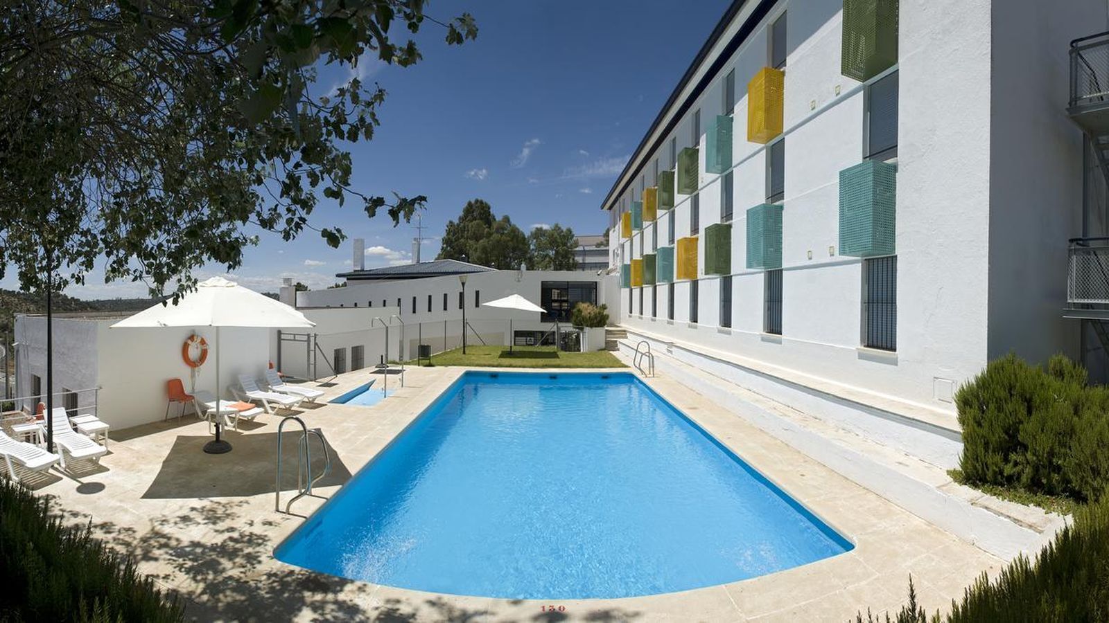 La piscina del establecimiento.