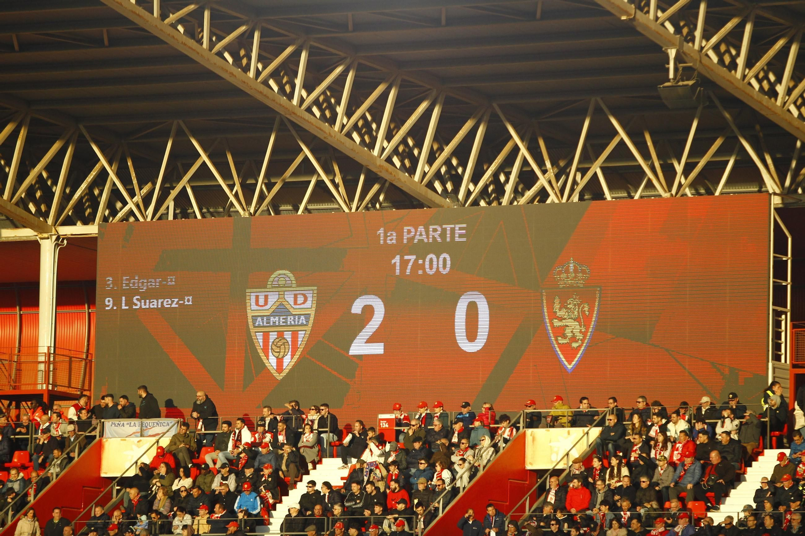 Las mejores imágenes del U.D. Almería  - Real Zaragoza