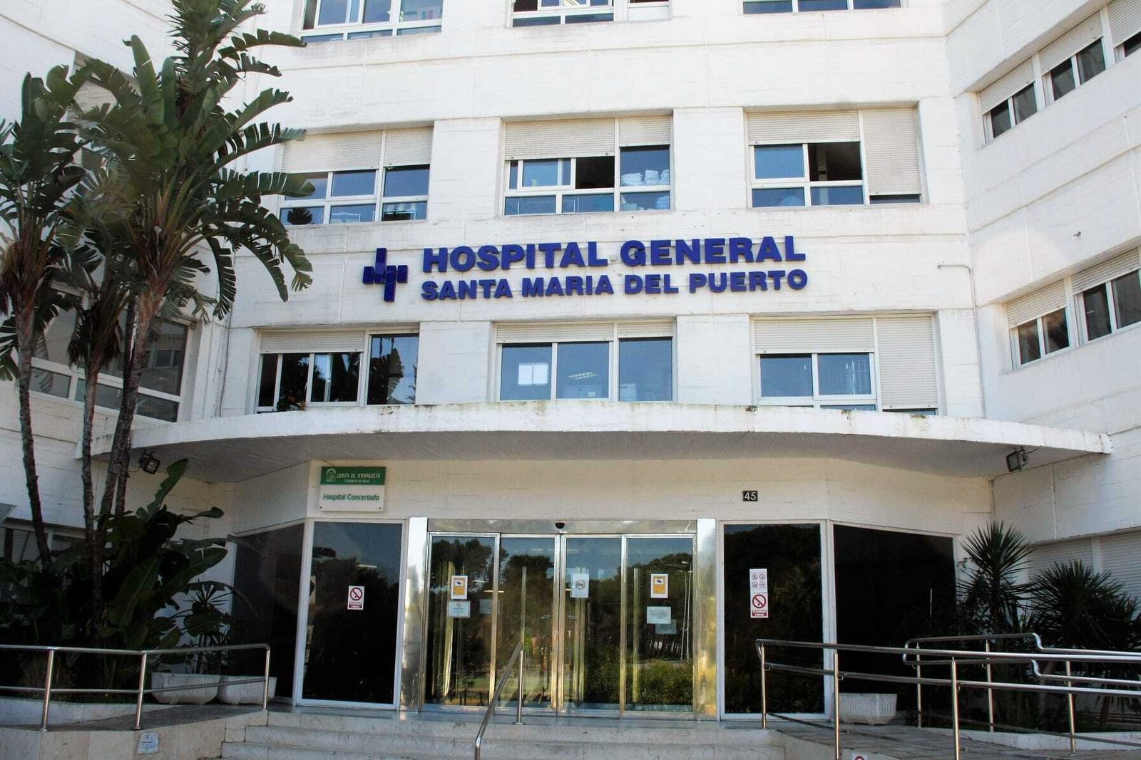 Muere un hombre de 74 años ingresado con Covid en el Hospital Santa María del Puerto.