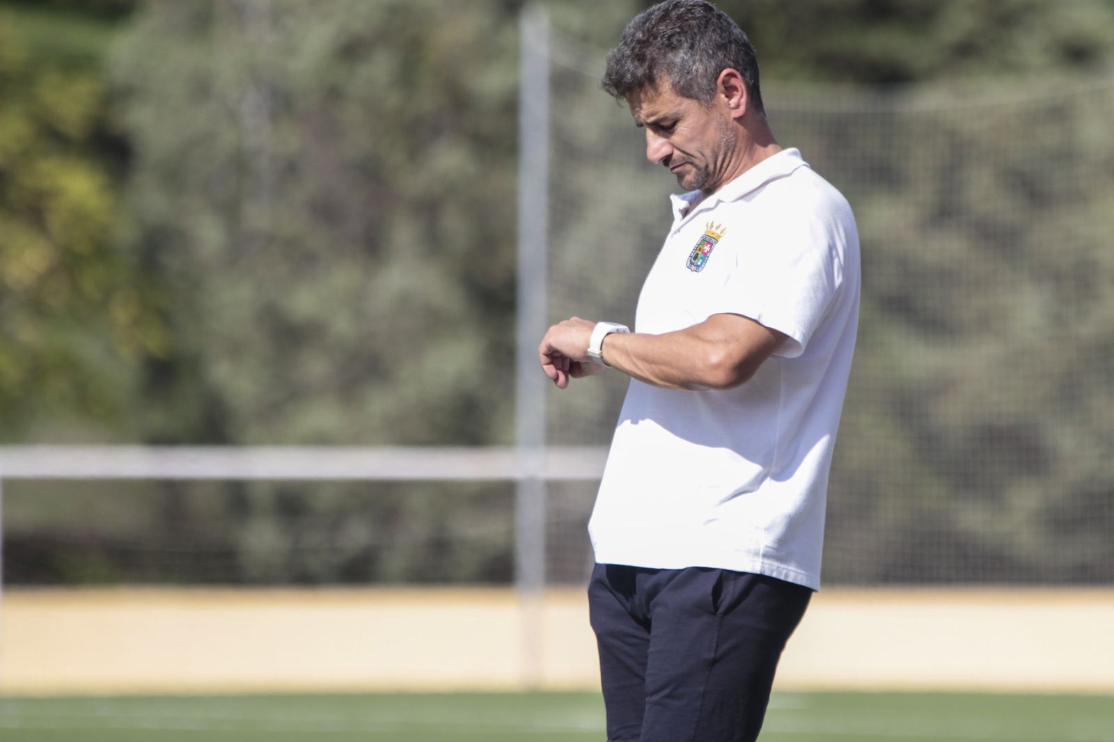 Juan Carlos Menudo, técnico del Cabecense.