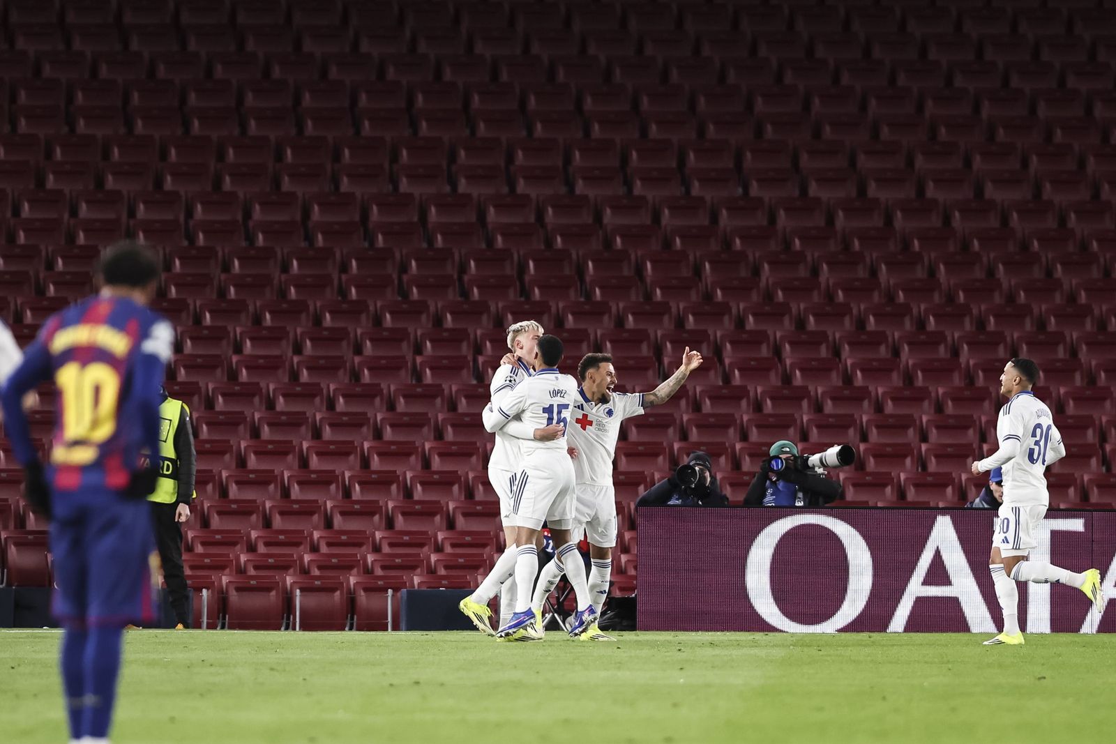 Las fotos del Barcelona-Copenhague