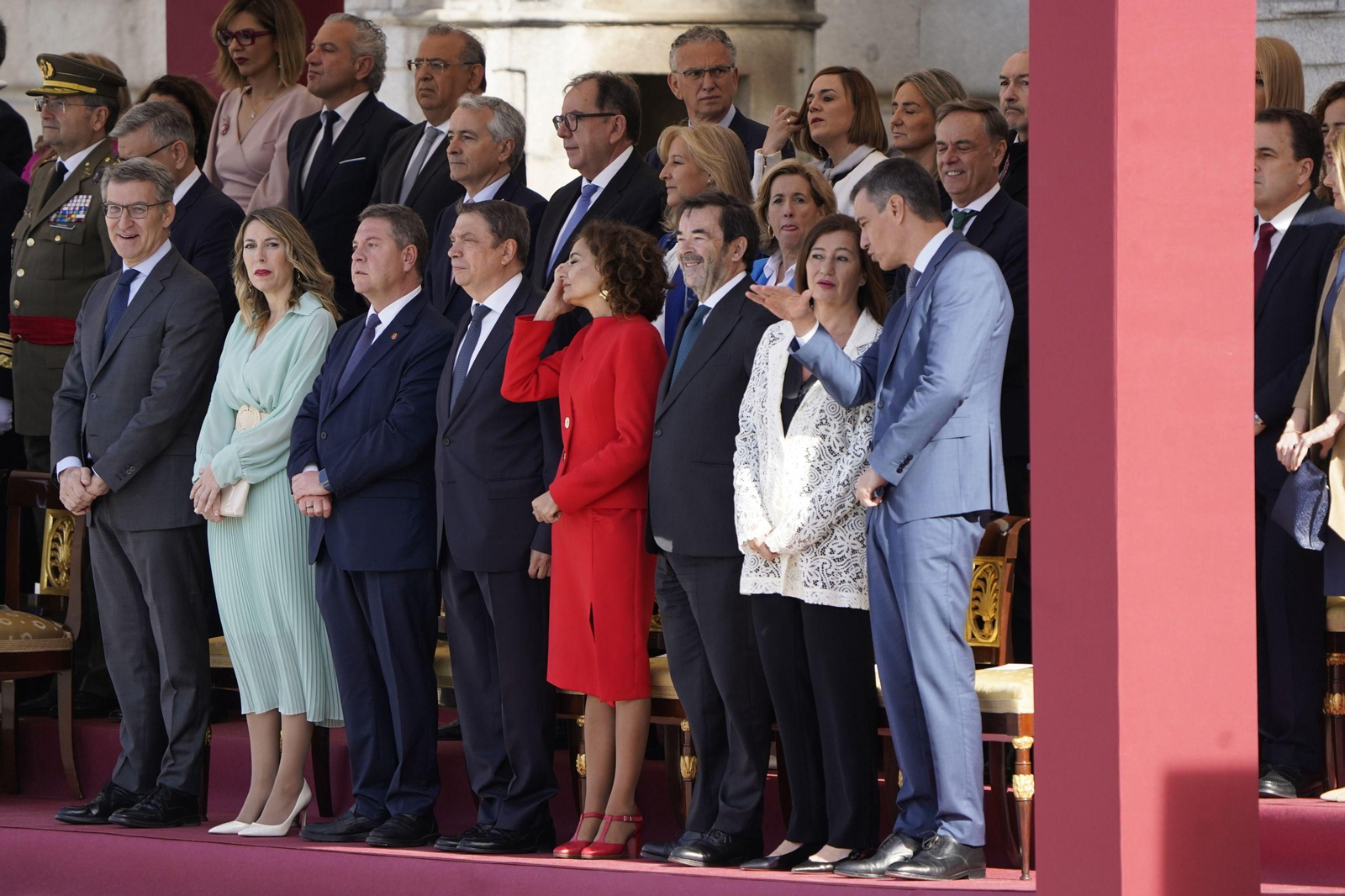 Los Reyes presiden los actos del bicentenario de la Policía Nacional