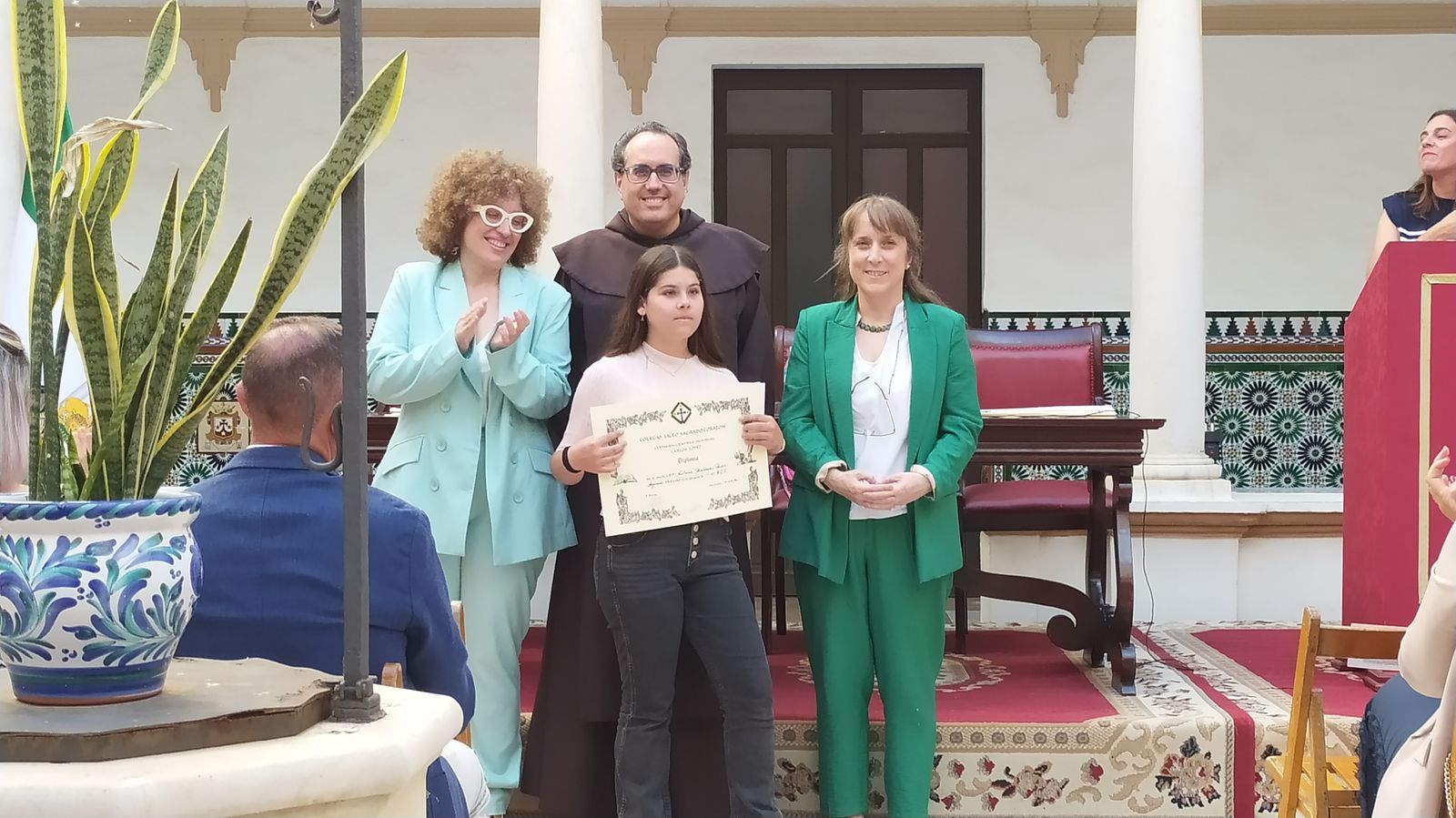 Entrega de premios del certamen Carlos López, en el Liceo de San Fernando