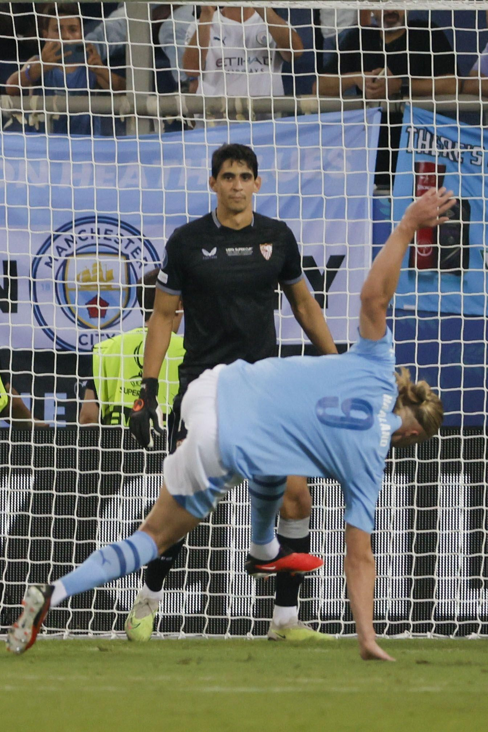 Las fotos del Manchester City-Sevilla FC en la Supercopa de Europa