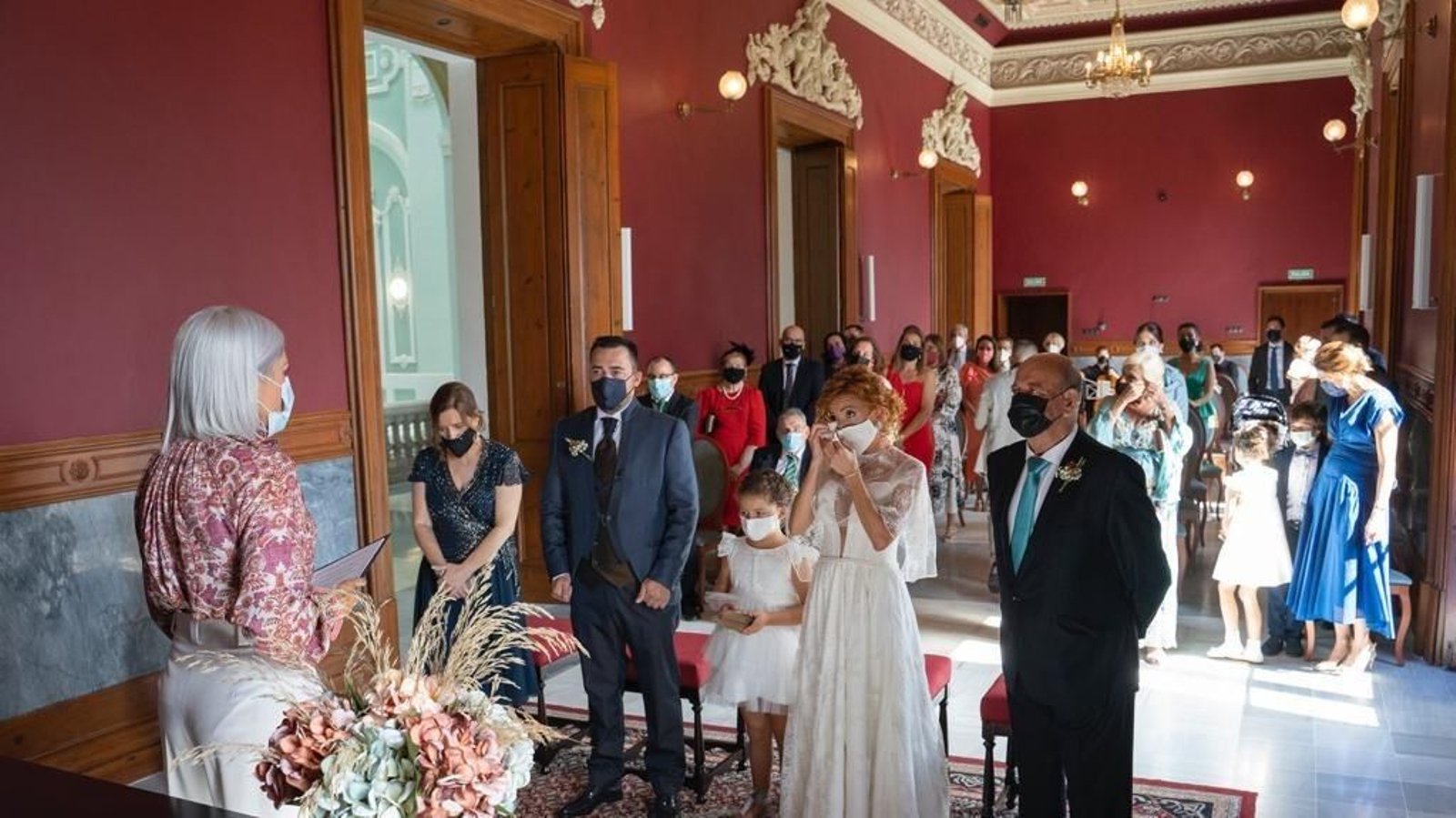 Primer enlace matrimonial en el Ayuntamiento de San Fernando después de 15 años.