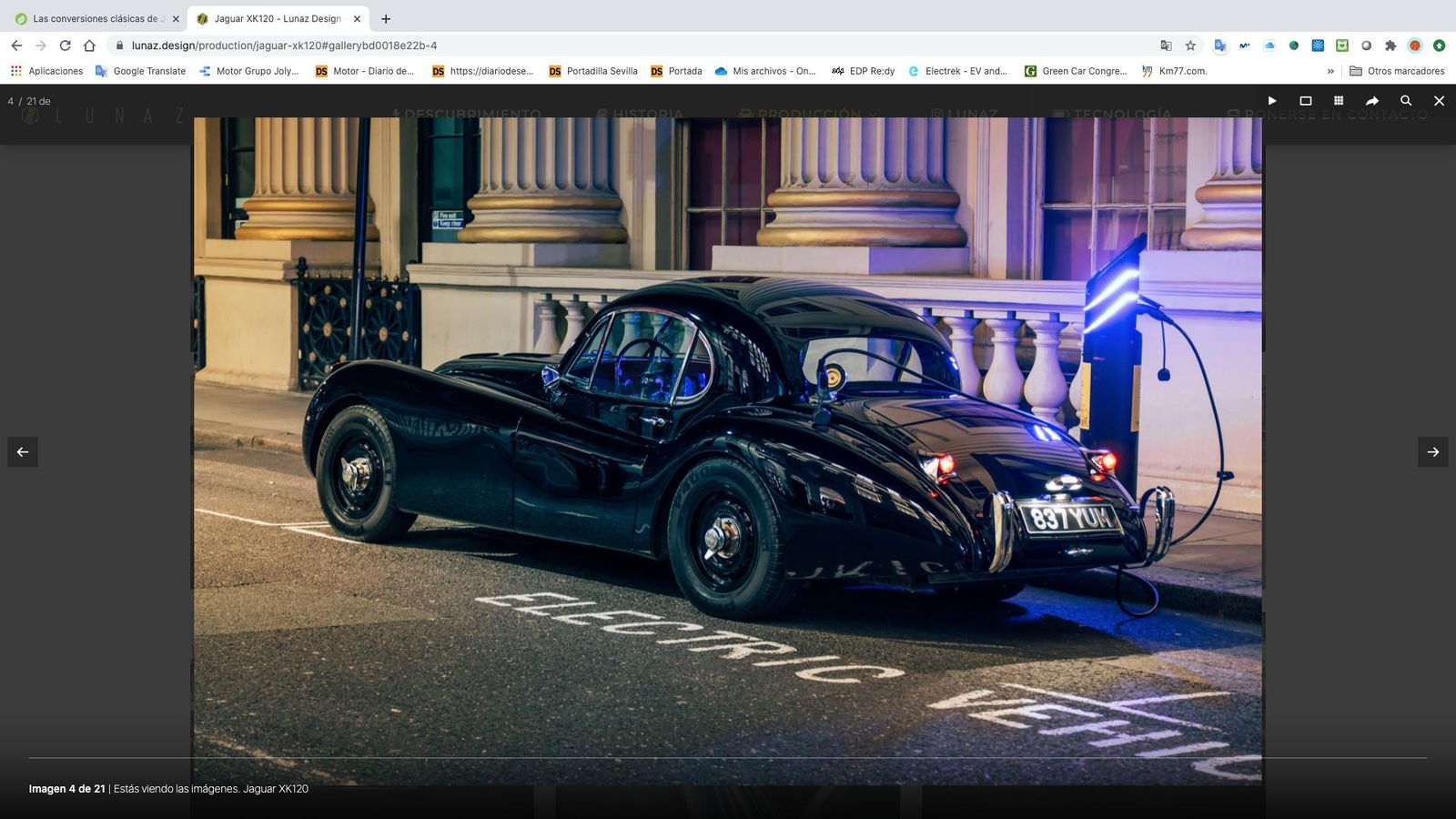 El Jaguar XK120 fue el primer deportivo de la postguerra. Ahora puede ser transformado ya sea roadster, descapotable o coupé, y seguir siendo tan rápido como lo fue.