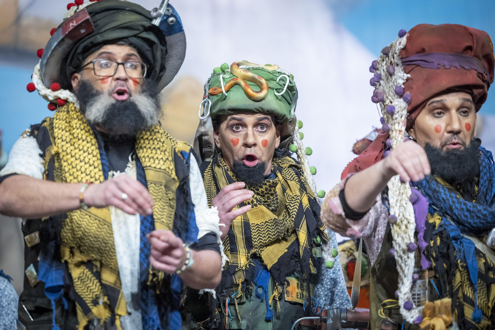 Chirigota 'Frente talibán de la república irreverente de Kadikadistán'