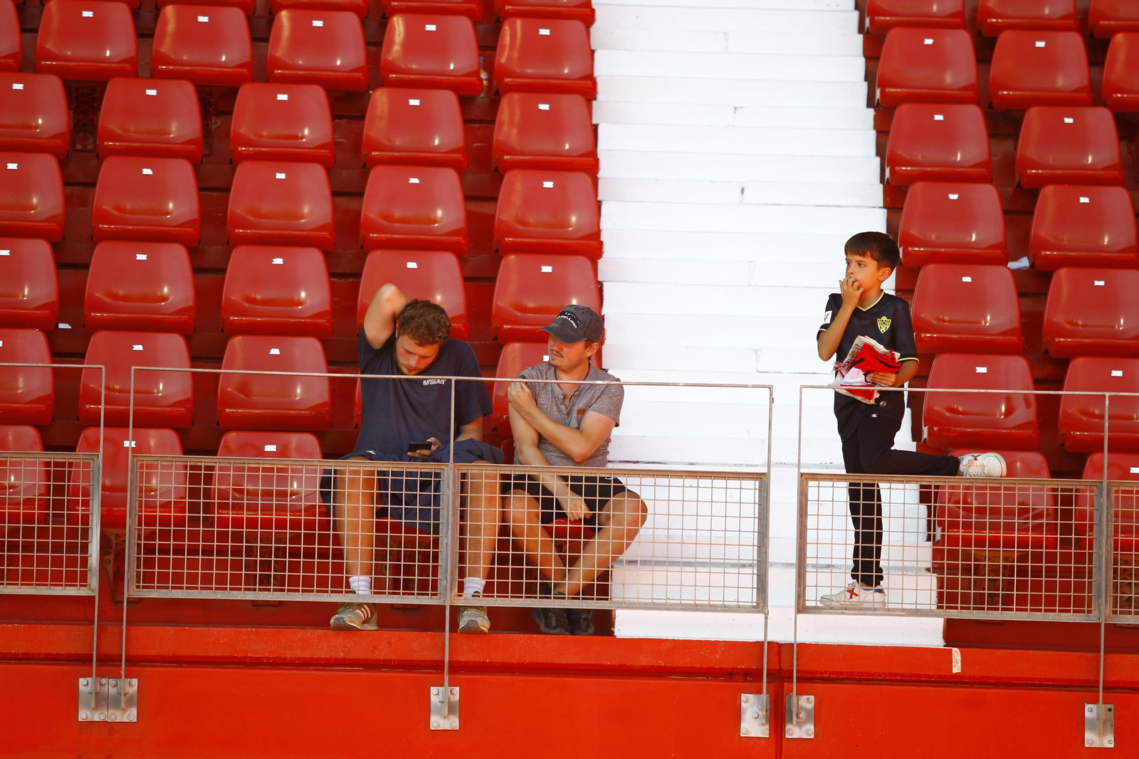 Imágenes del partido U.D. Almería-U.D. Las Palmas