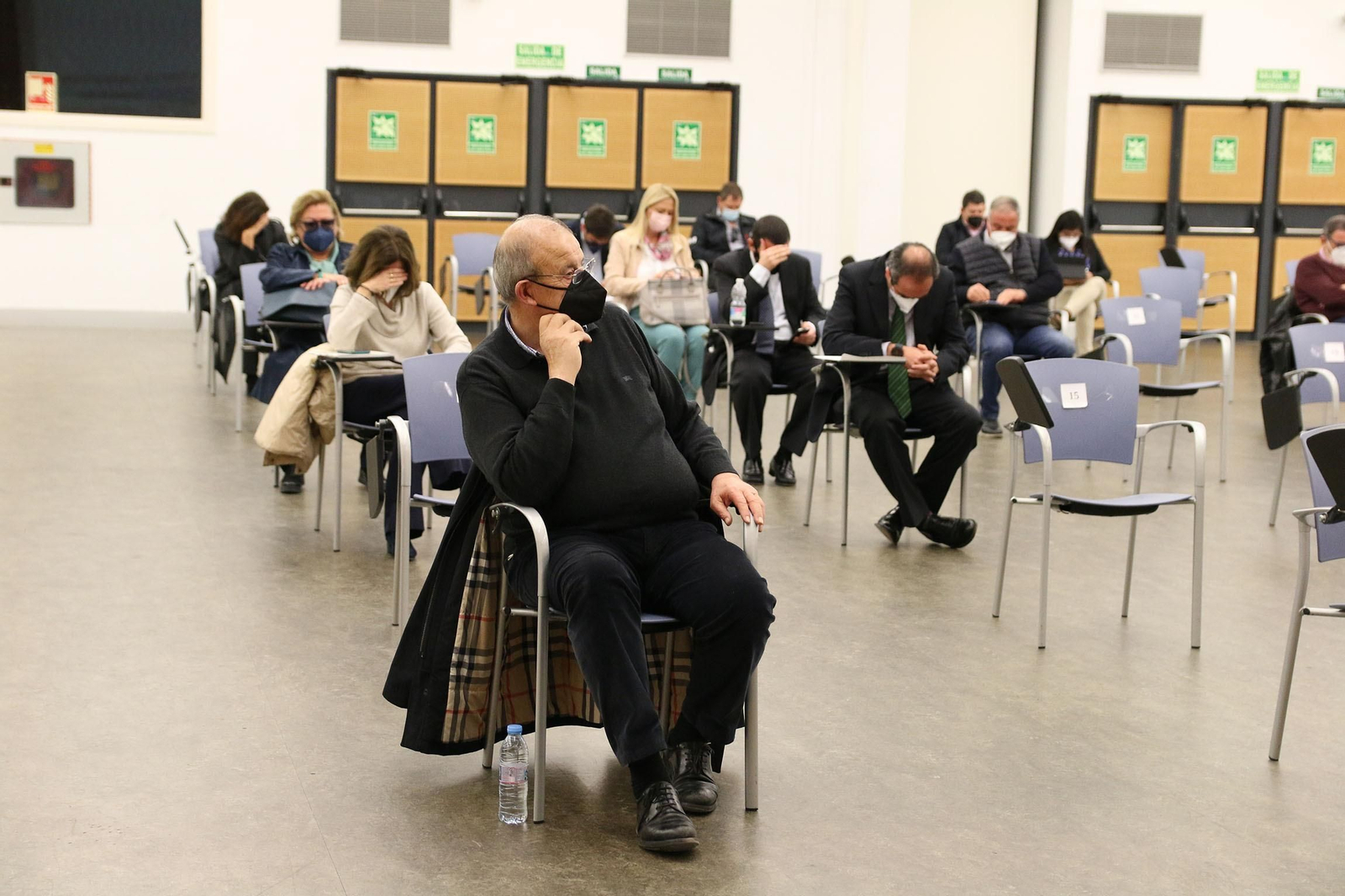 Juan Enciso, el exalcalde de El Ejido, durante el juicio