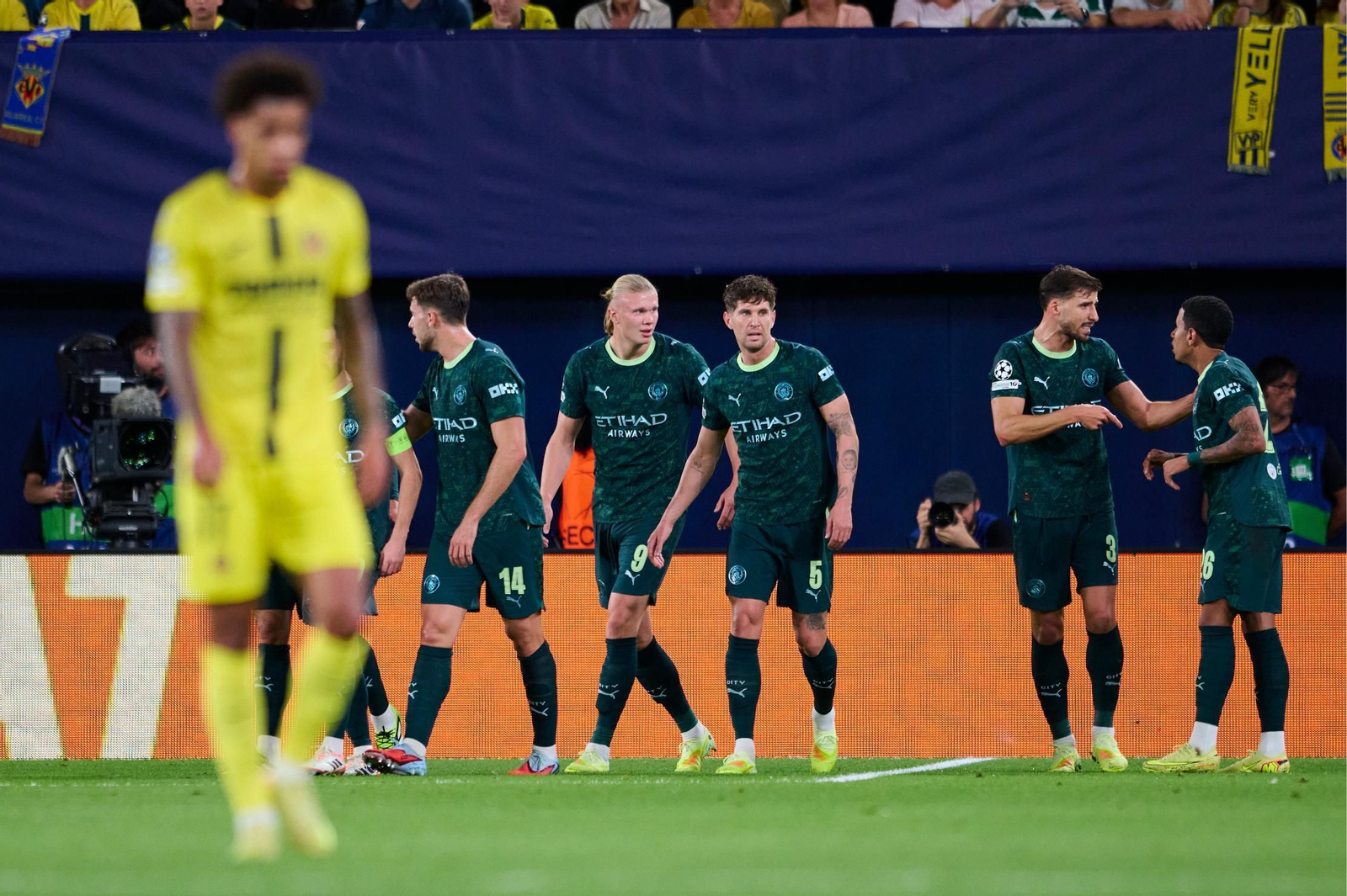 Las fotos del Villarreal-Manchester City