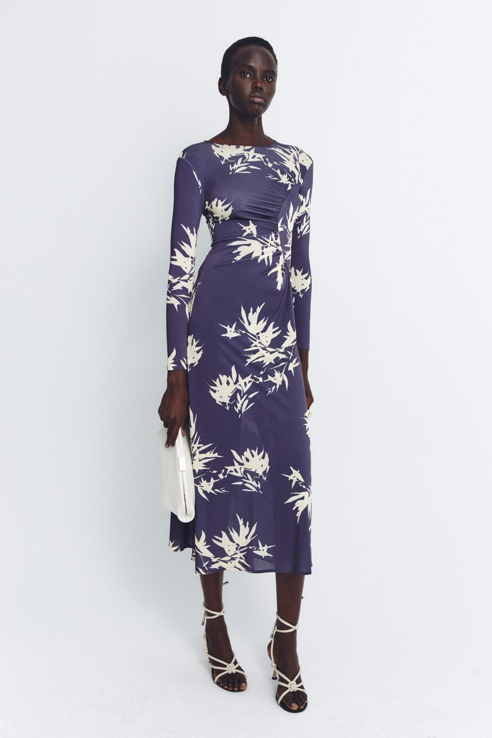 Vestido estampado de Sfera.