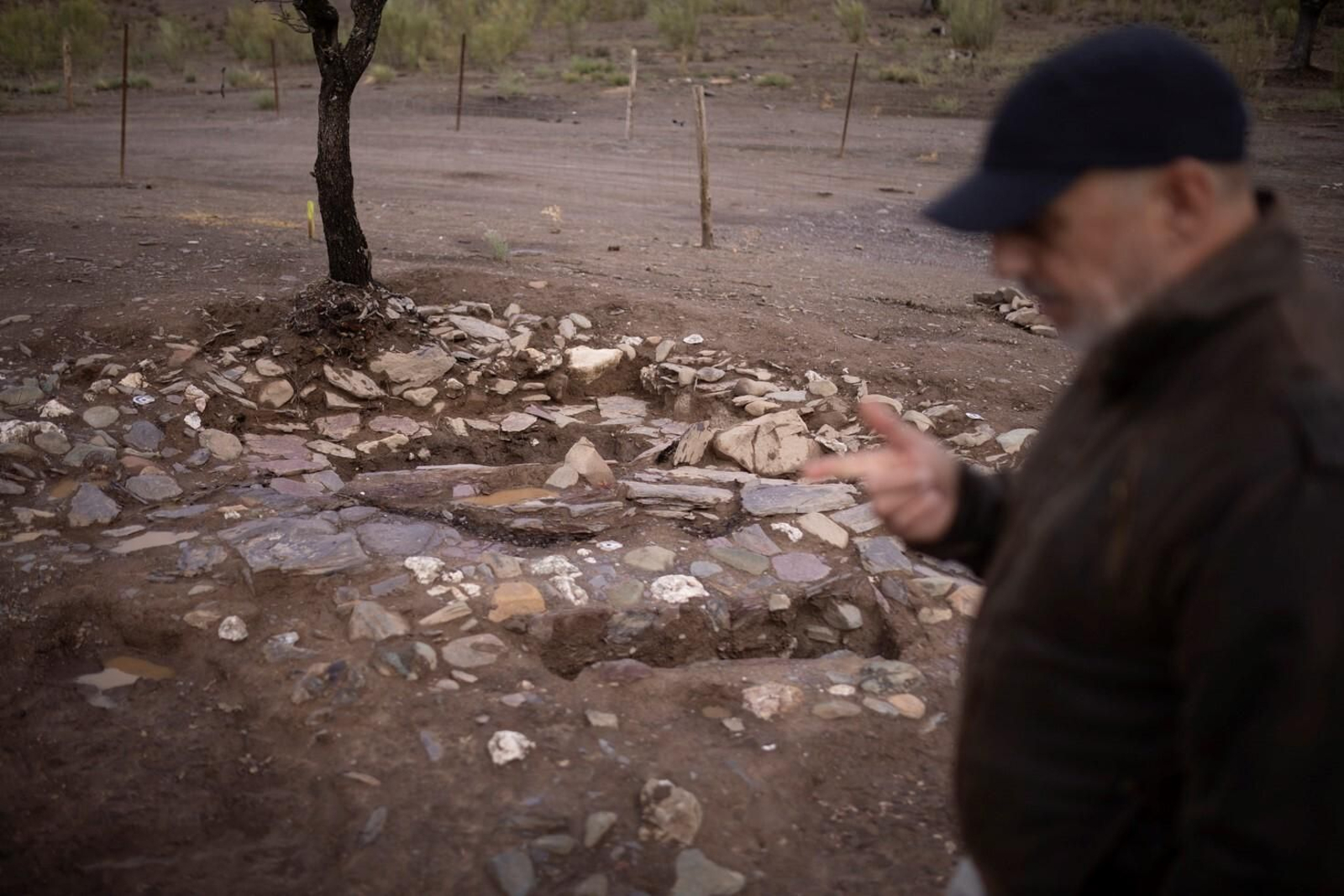 Imágenes del yacimiento del yacimiento de las Capellanías en Cañaveral de León