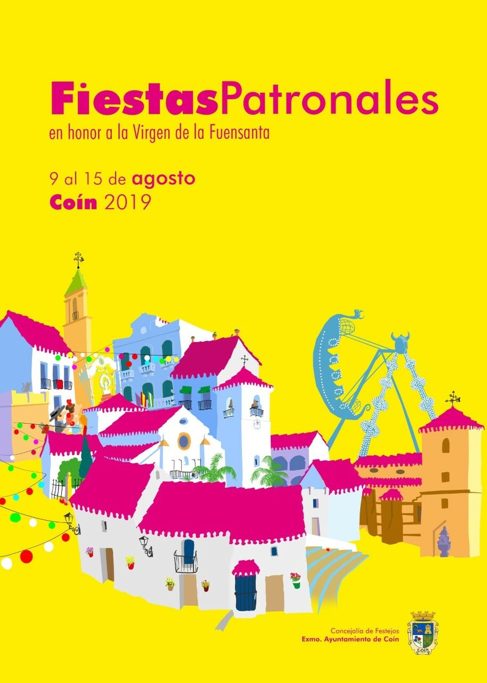 Cartel de la Feria de Coín 2019.