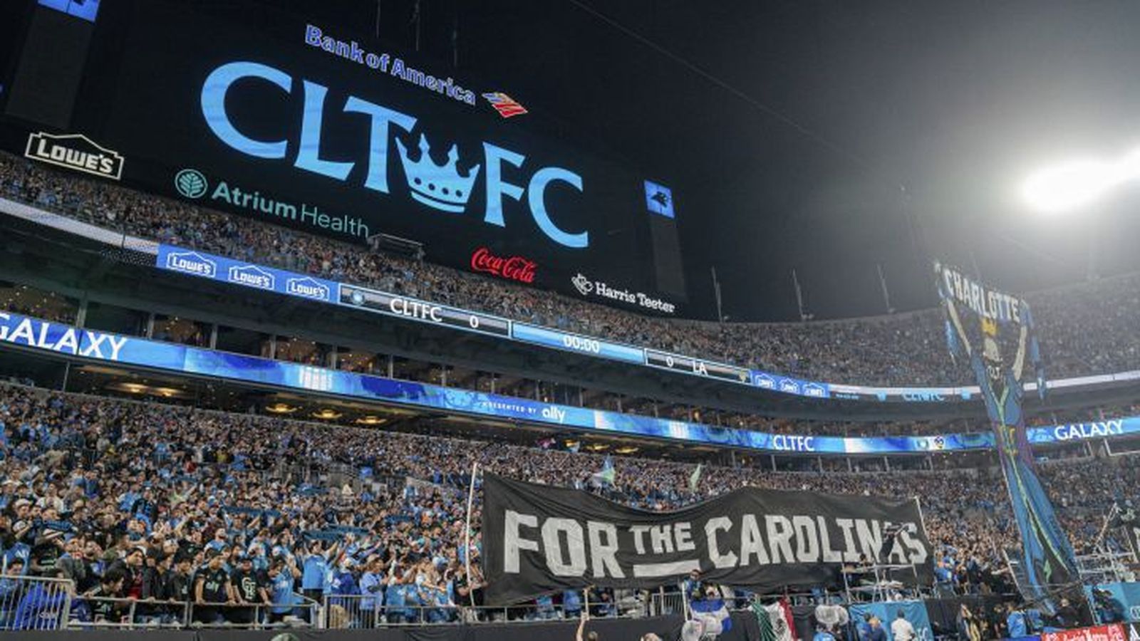 Aspecto del estado de Charlotte FC