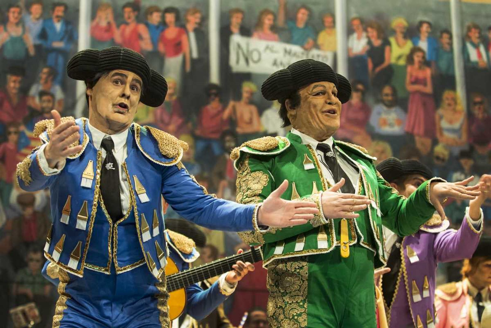 Las imágenes de la primera función de cuartos