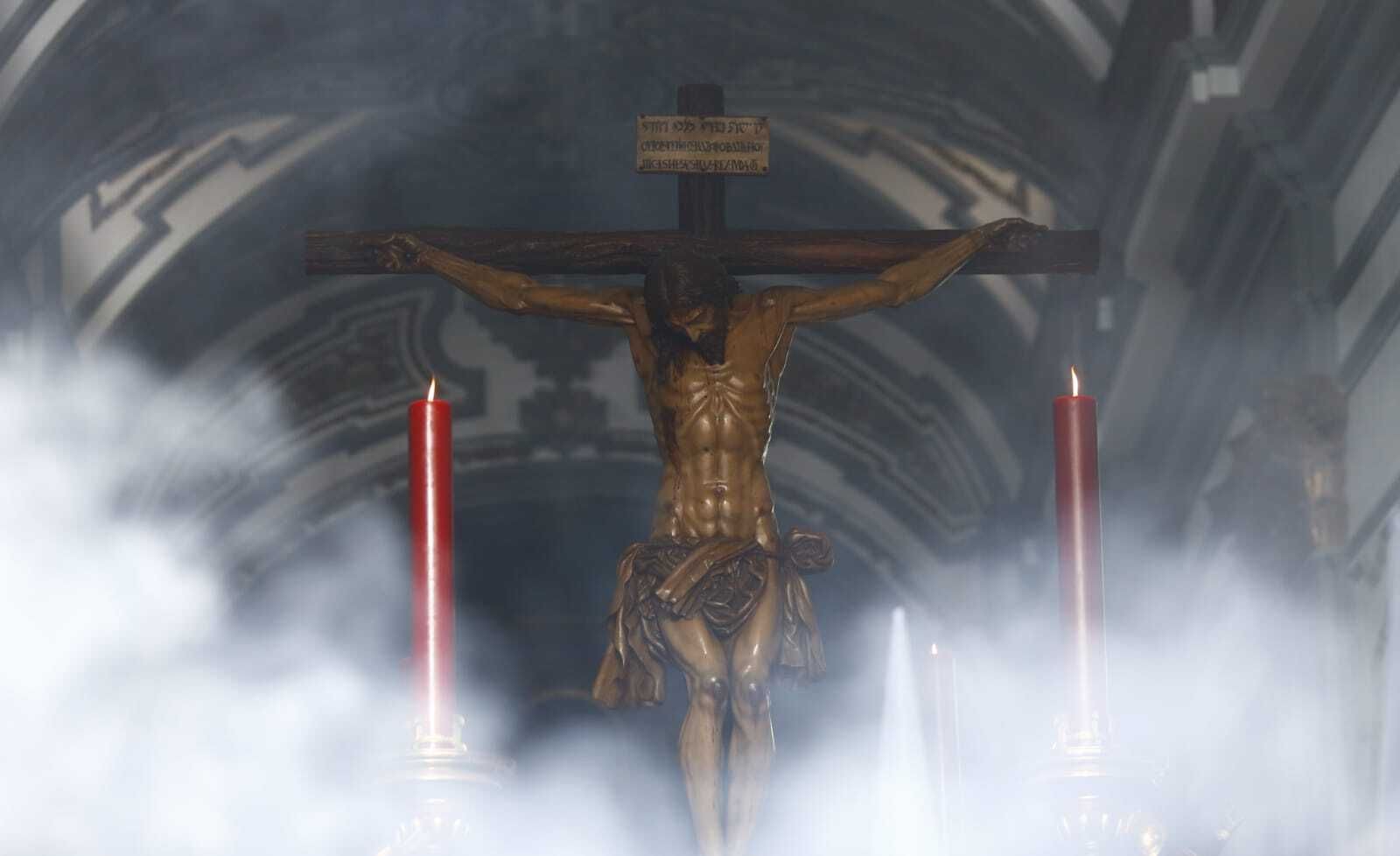 Las fotos de Dolores de San Juan, en el Viernes Santo de Málaga