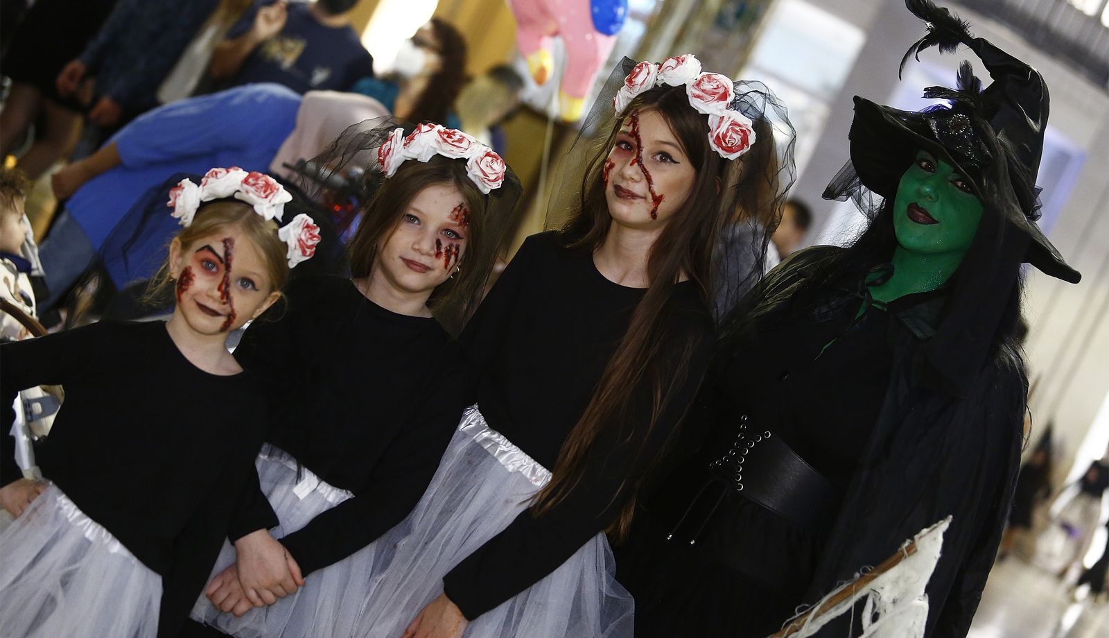 Las fotos de la noche de Halloween en Málaga