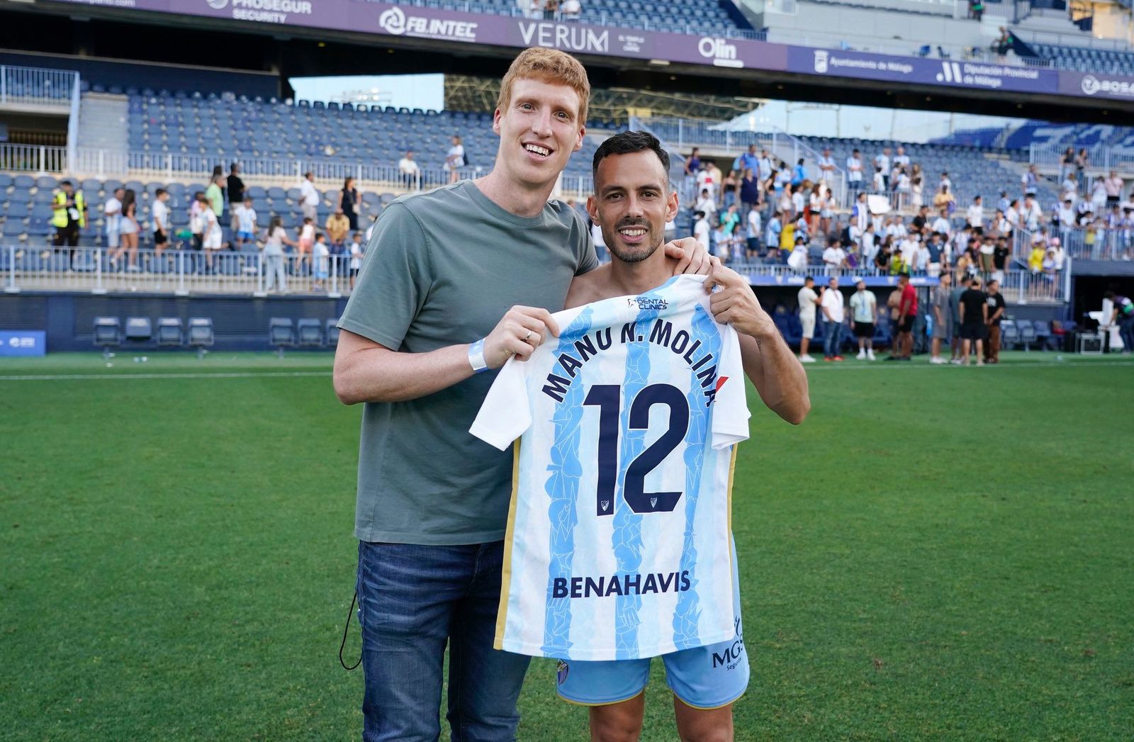El Unicaja se lo pasó pipa en La Rosaleda