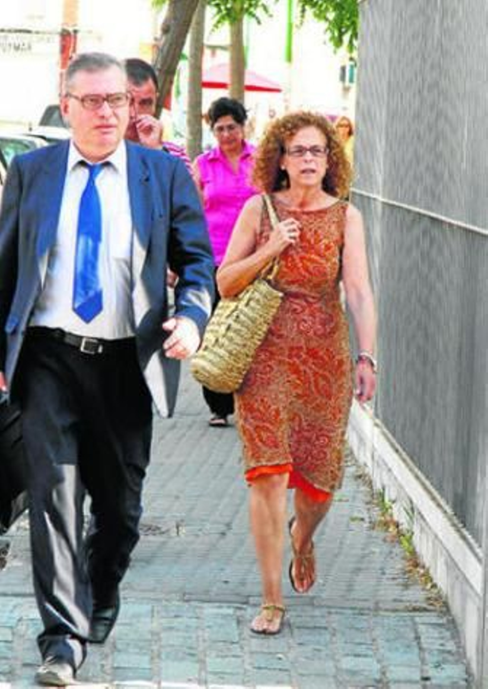 La funcionaria María José Lebrero, en julio de 2011, al dirigirse a la Cámara de Cuentas de Andalucía.