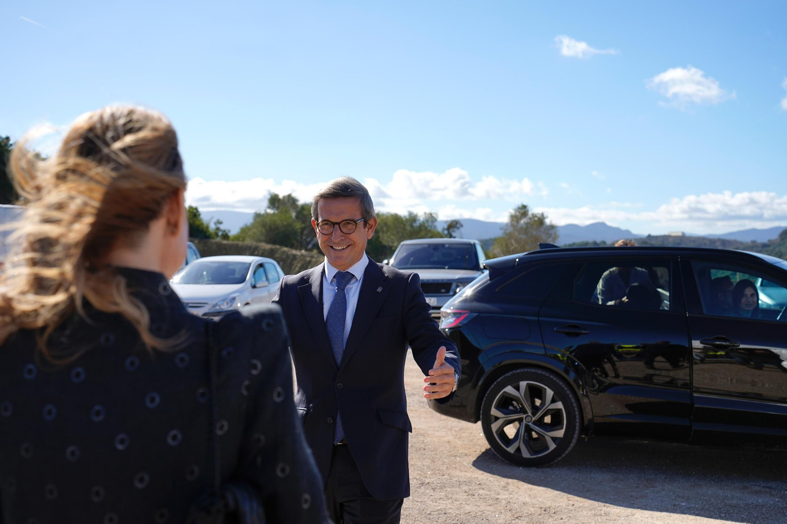 Las fotos de la inauguración de los parques eólicos El Padrón y Cerro Cabello de Los Barrios
